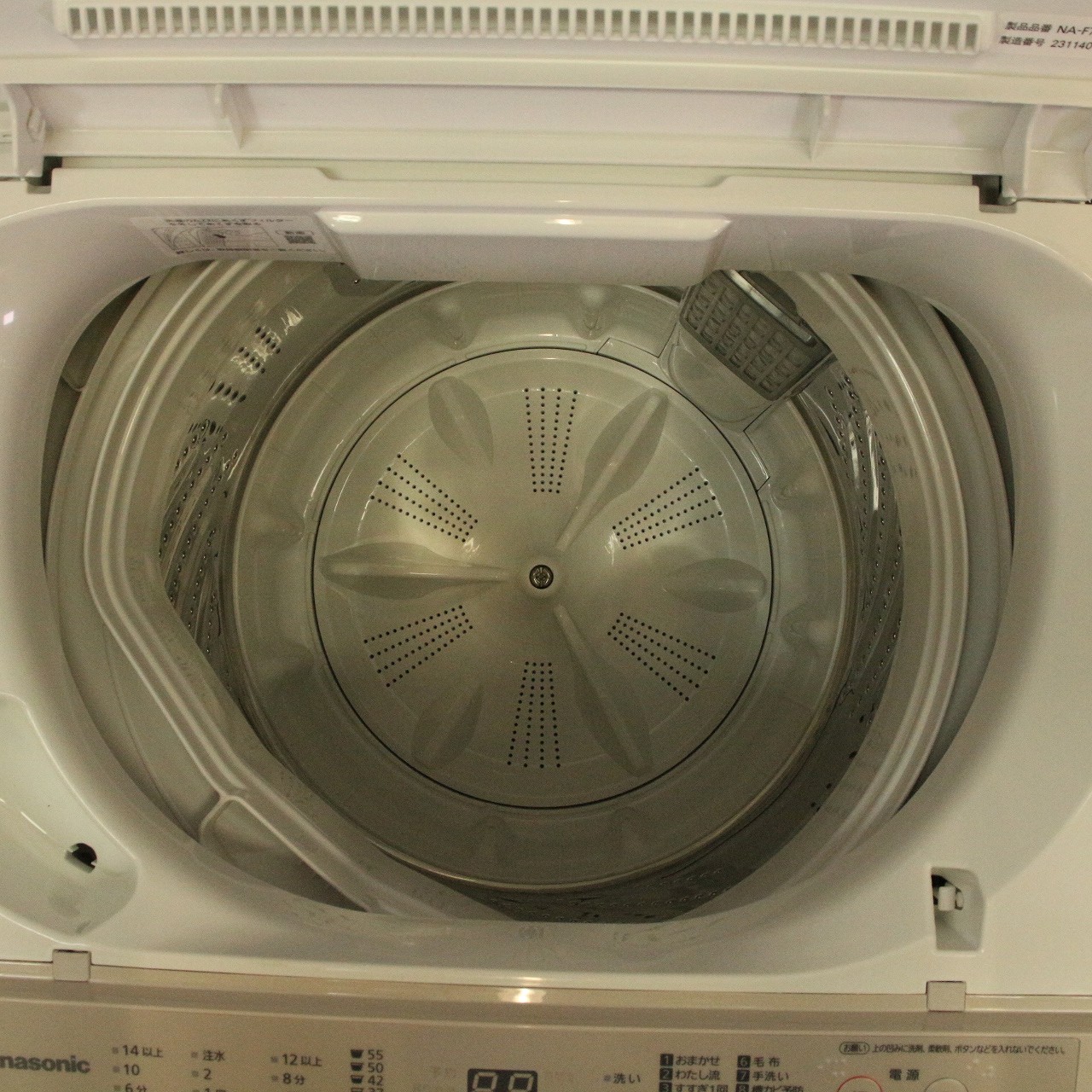 Panasonic 洗濯機 7kg NA-F7PB1 2023年製（2024年】パナソニック洗濯機 