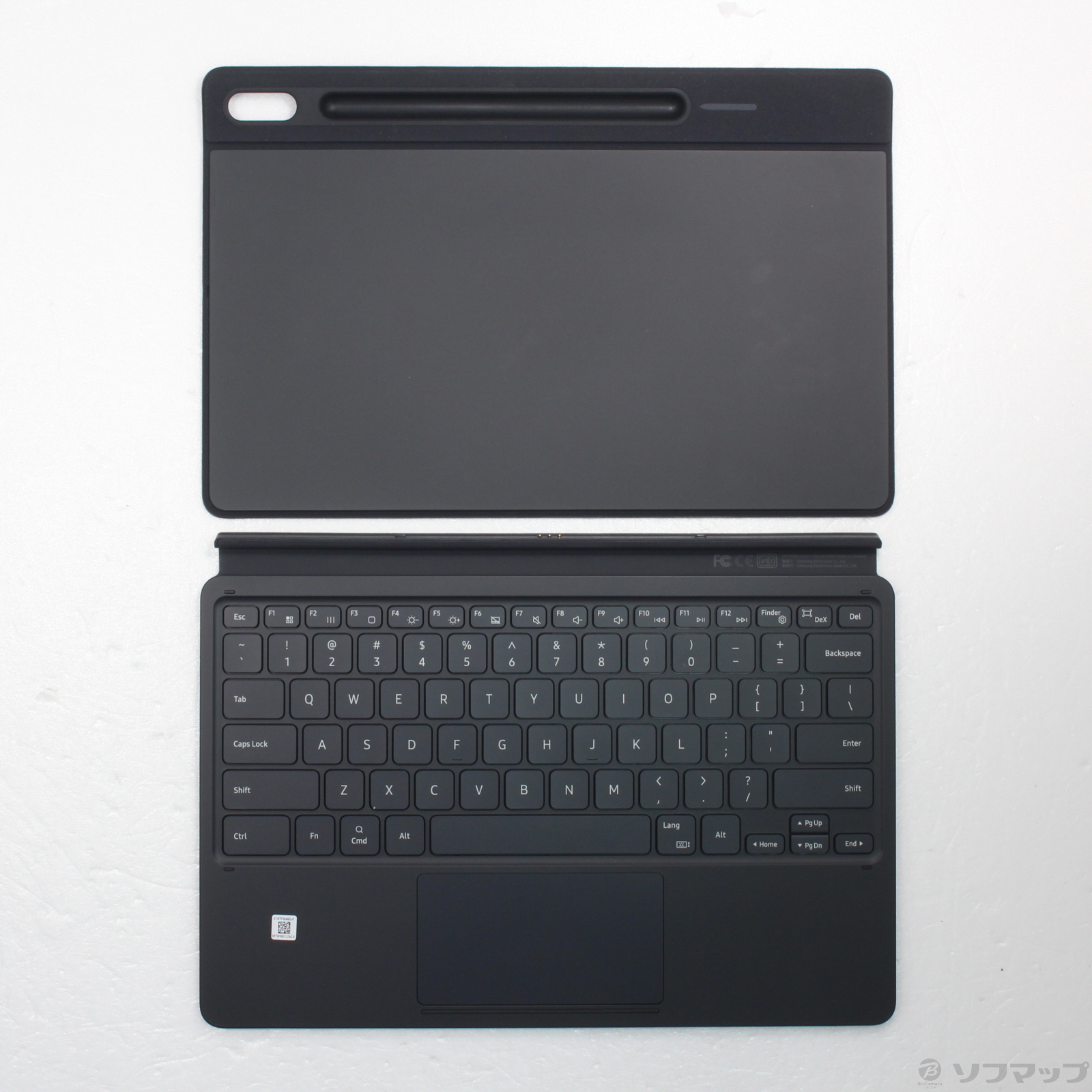 中古】Galaxy Tab S8+ Book Cover Keyboard EF-DT970UBEGJP US英語配列