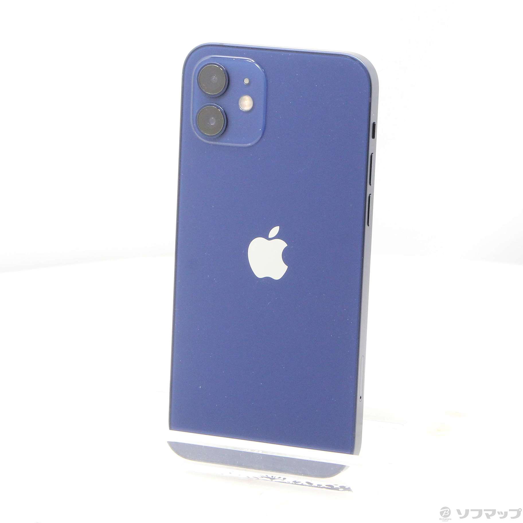 中古】iPhone12 128GB ブルー MGHX3J／A SIMフリー 〔ネットワーク利用