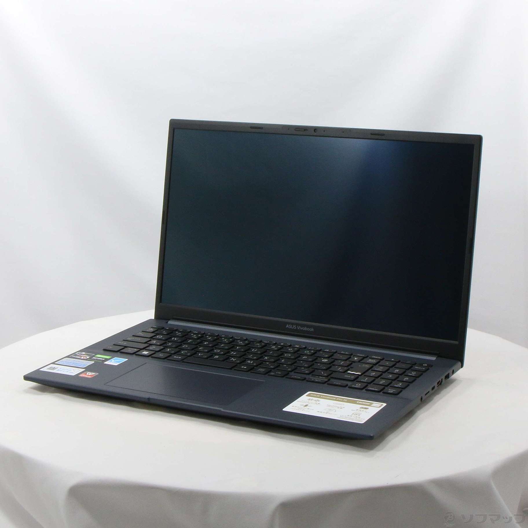 中古】Vivobook Pro 15 OLED M6500QC M6500QC-MA060W クワイエット