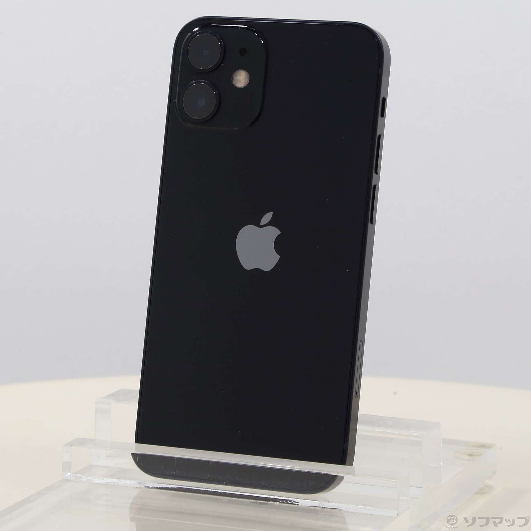 中古】iPhone12 mini 64GB ブラック MGA03J／A SIMフリー ...