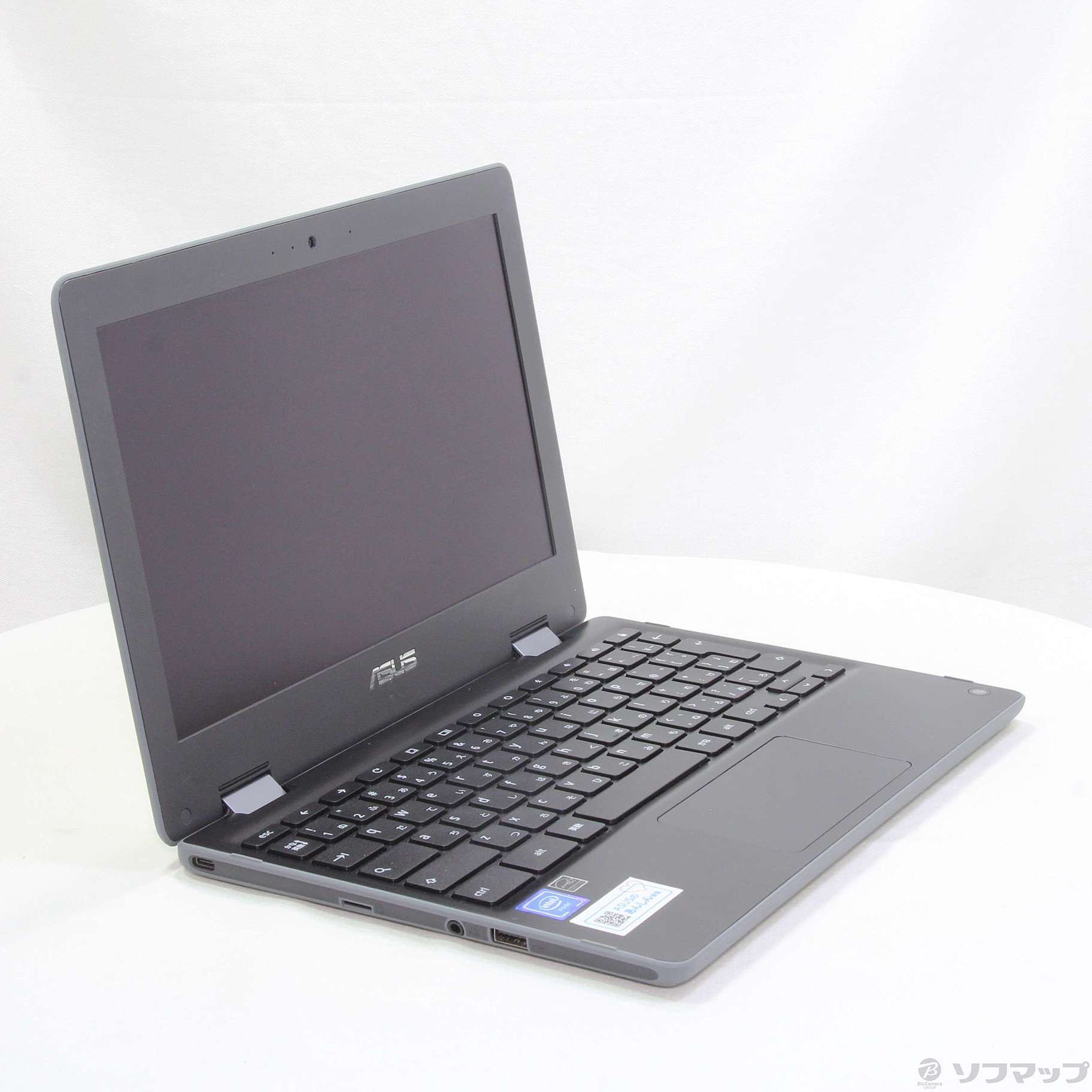 中古】Chromebook Flip C214MA C214MA-GA0029 ダークグレー