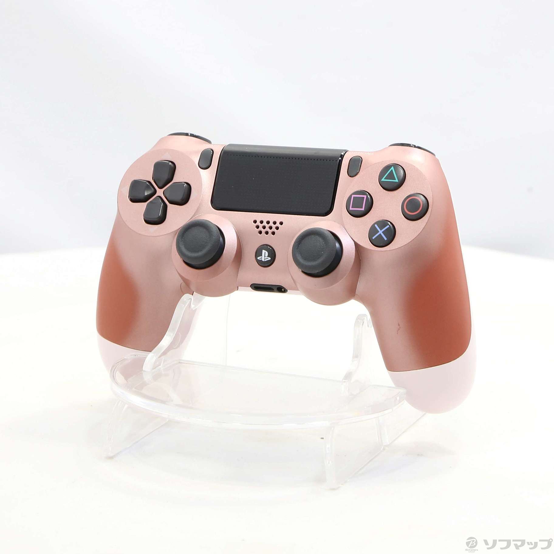 中古】ワイヤレスコントローラー DUALSHOCK4 ローズ・ゴールド CUH