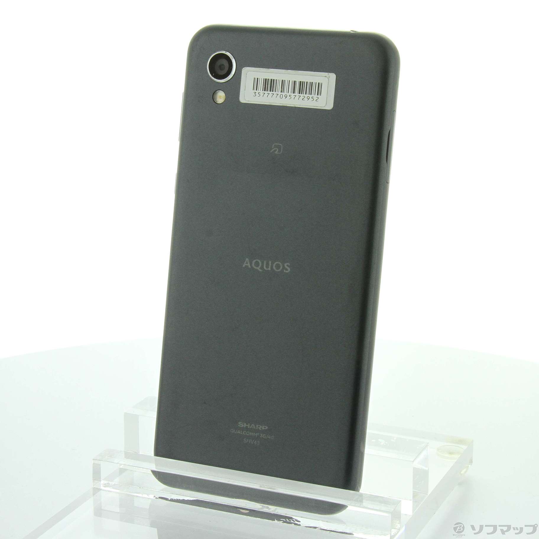 中古】AQUOS sense2 32GB ニュアンスブラック SHV43 auロック解除SIM