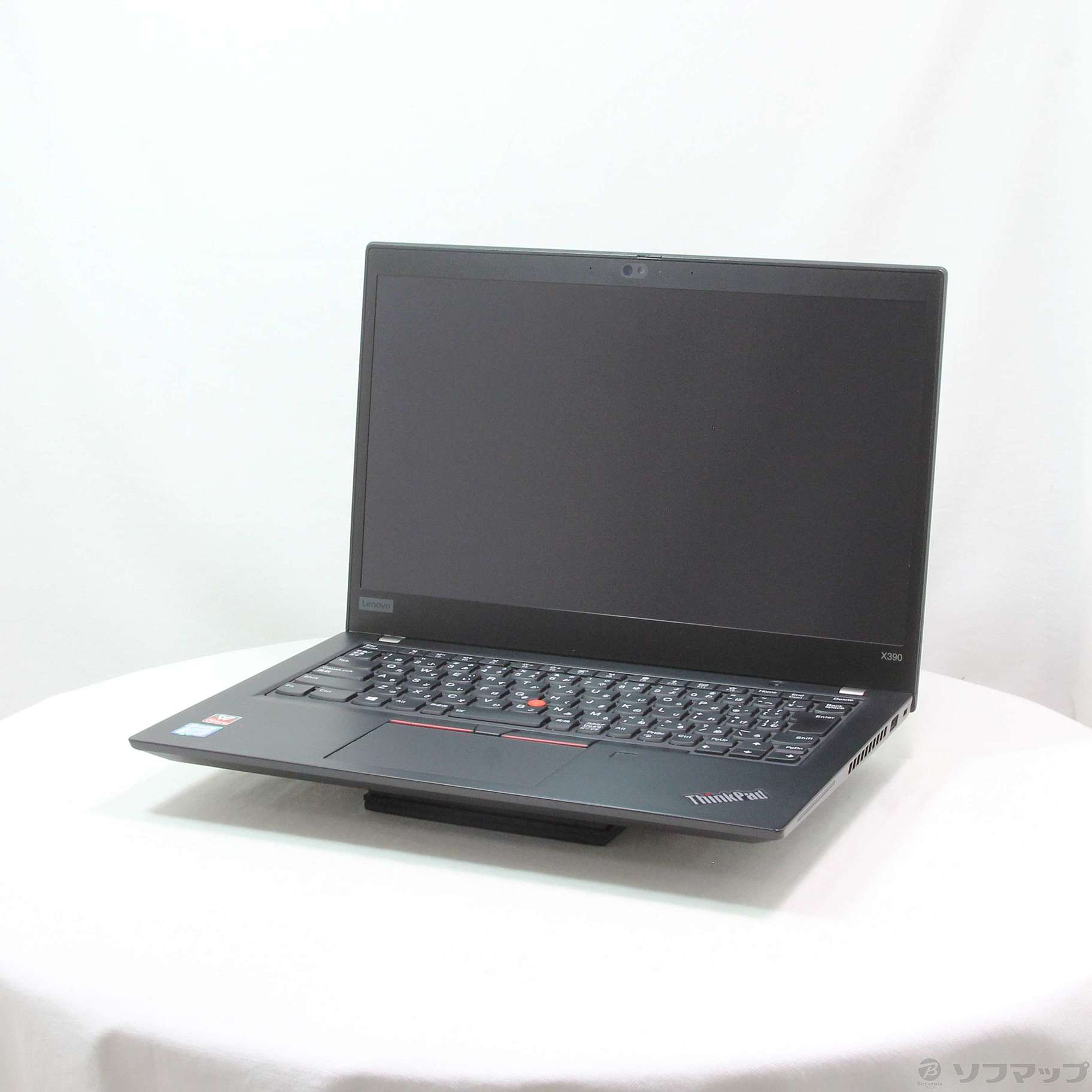 ThinkPad X390 20Q00005JP ブラック ［Core i5 8265U  (1.6GHz)／8GB／SSD256GB／13.3インチワイド］