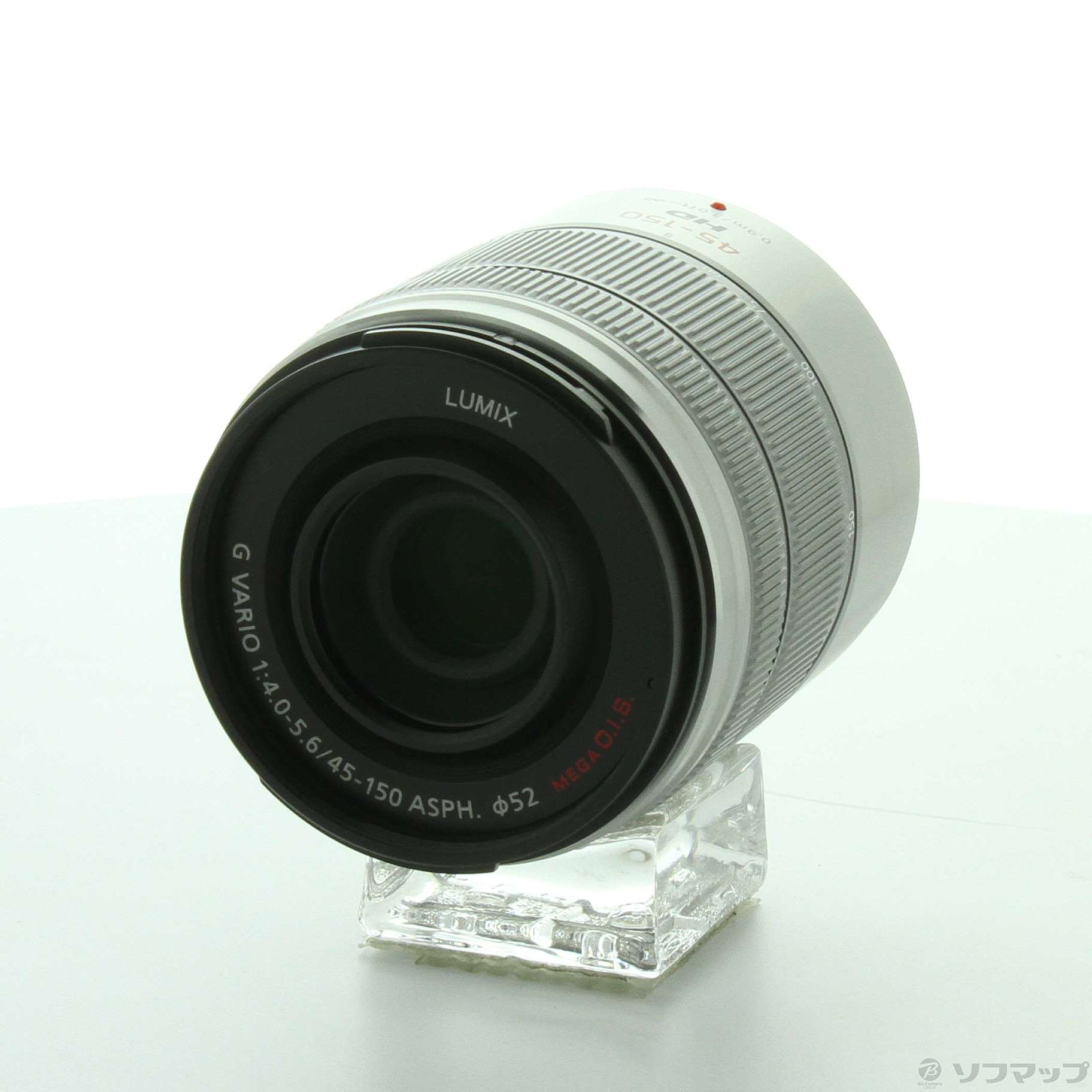 中古】LUMIX G Vario 45-150mm F4-5.6 ASPH. MEGA O.I.S. シルバー