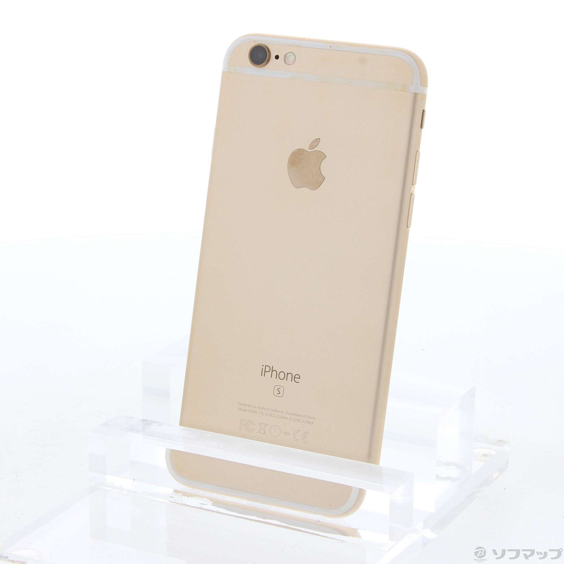 中古】iPhone6s 32GB ゴールド MN112J／A SIMフリー [2133047050856