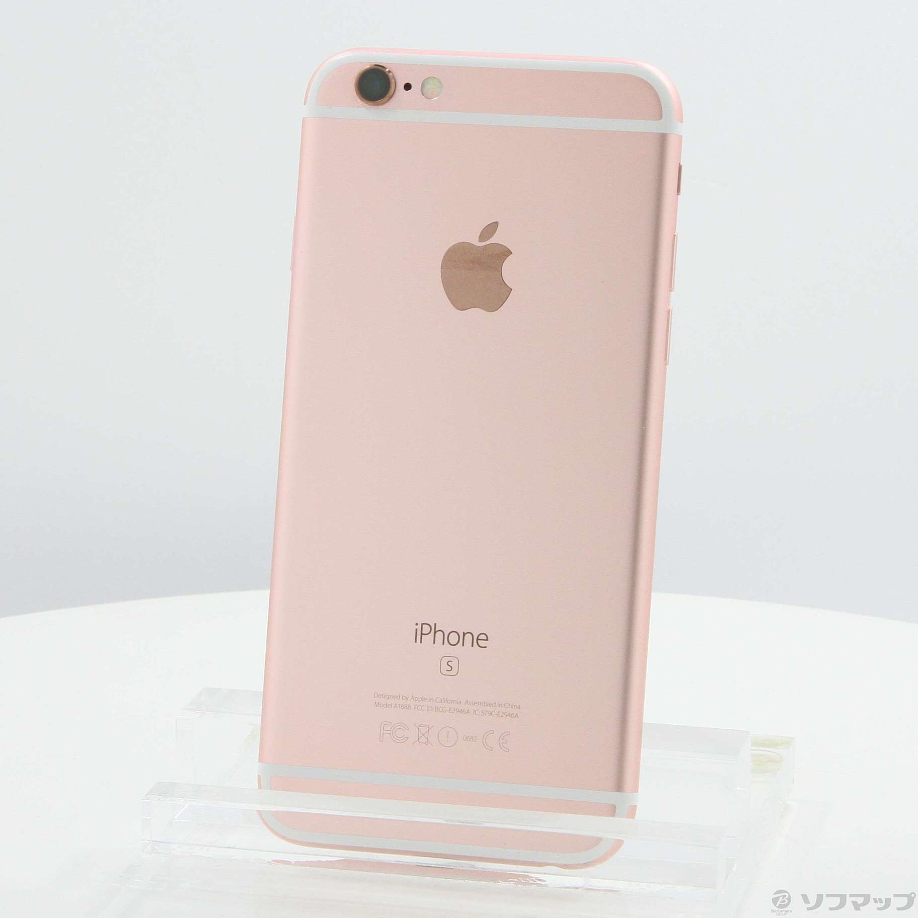 中古】iPhone6s 16GB ローズゴールド MKQM2J／A SIMフリー