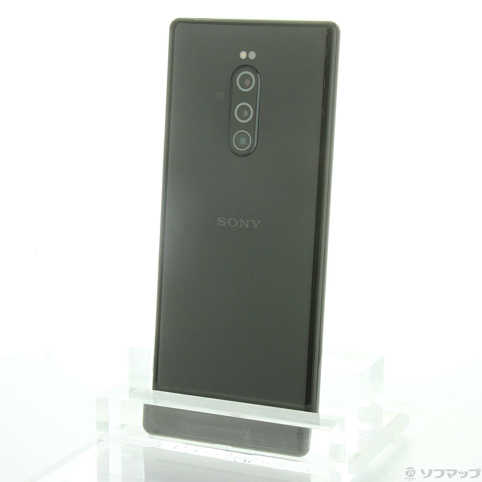 中古】Xperia 1 Professional Edition 128GB ブラック J9150 SIMフリー