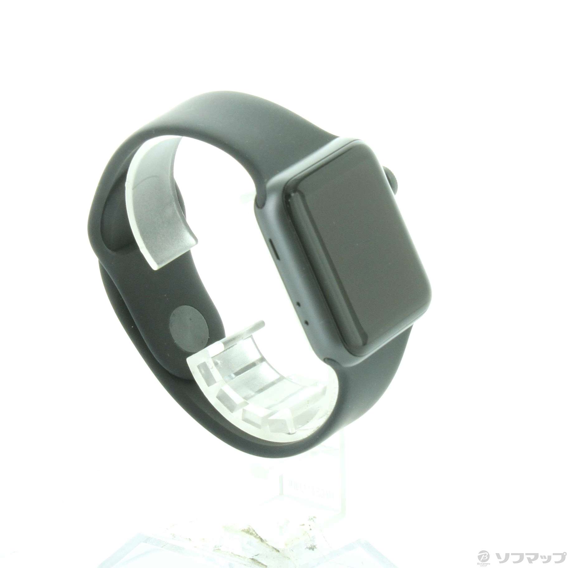 中古】Apple Watch Series 3 GPS 38mm スペースグレイアルミニウムケース ブラックスポーツバンド  [2133047065461] - リコレ！|ビックカメラグループ ソフマップの中古通販サイト