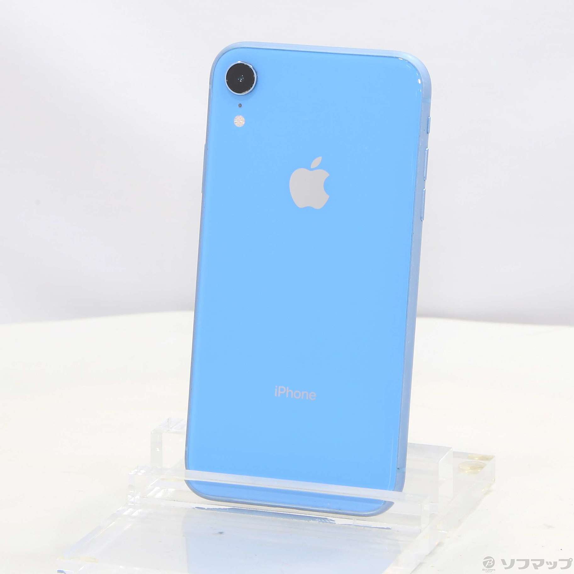 (中古)Apple iPhoneXR 128GB ブルー MT0U2J/A SIMフリー(276-ud)