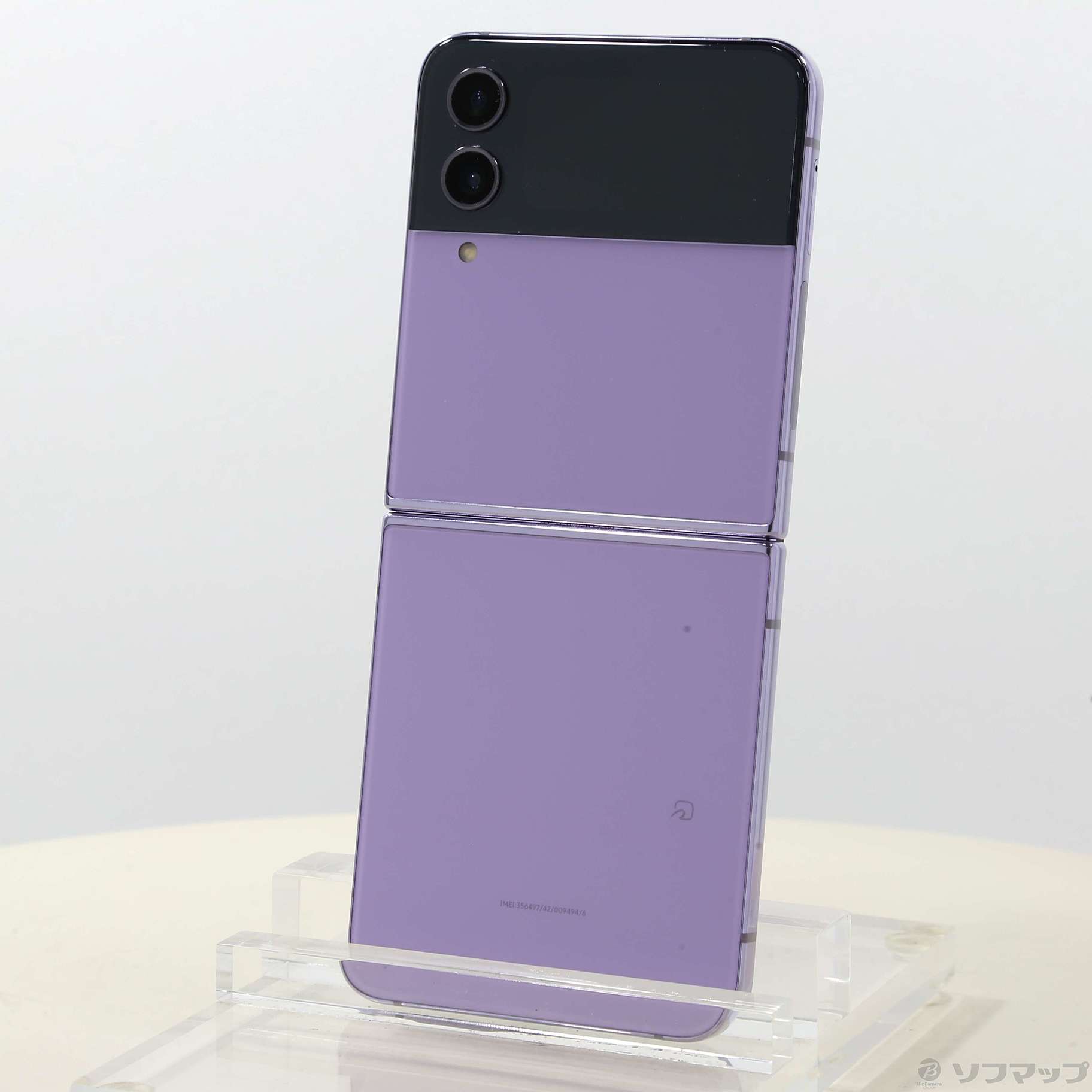 Galaxy Z Flip4 Bora Purple ギャラクシーZフリップ4紫色 - 携帯電話 