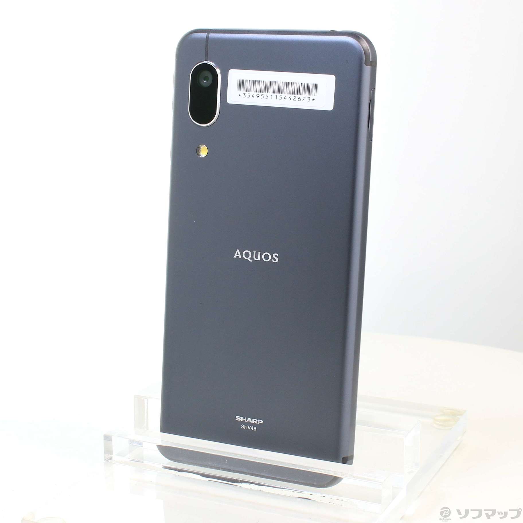 ビジネスバック SIMフリー AQUOS sense3 basic ブラック 32 GB au