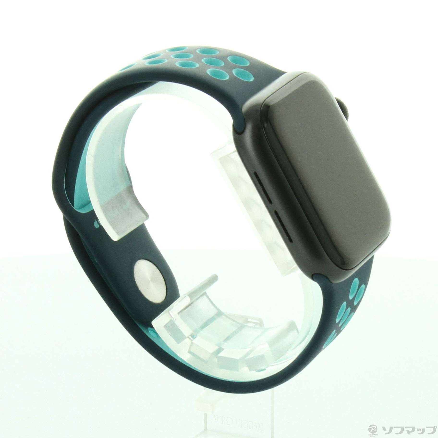 Apple Watch Series 5 Nike GPS 40mm スペースグレイアルミニウムケース  ミッドナイトターコイズ／オーロラグリーンNikeスポーツバンド