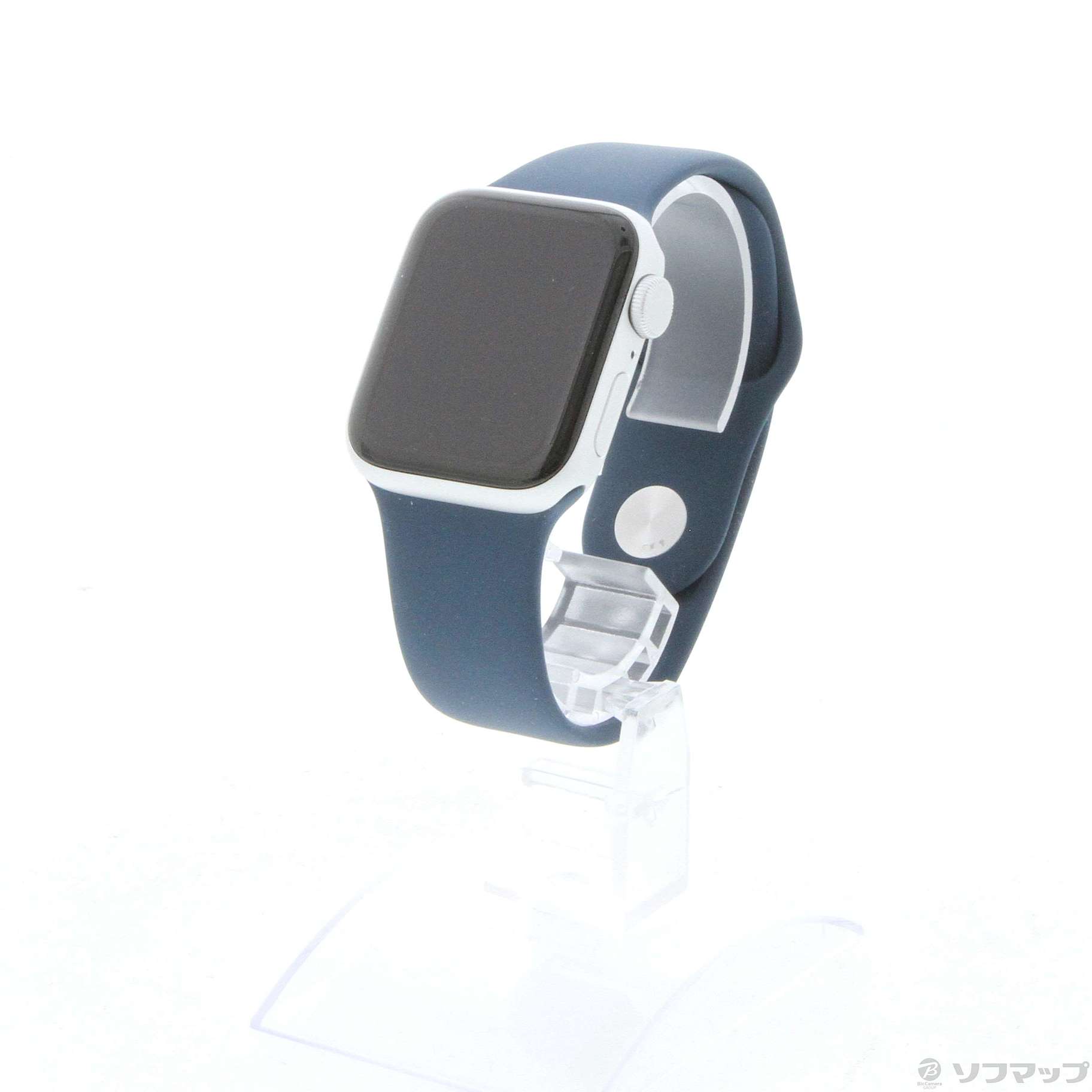 Apple Watch SE 第1世代 GPS 40mm シルバーアルミニウムケース アビスブルースポーツバンド