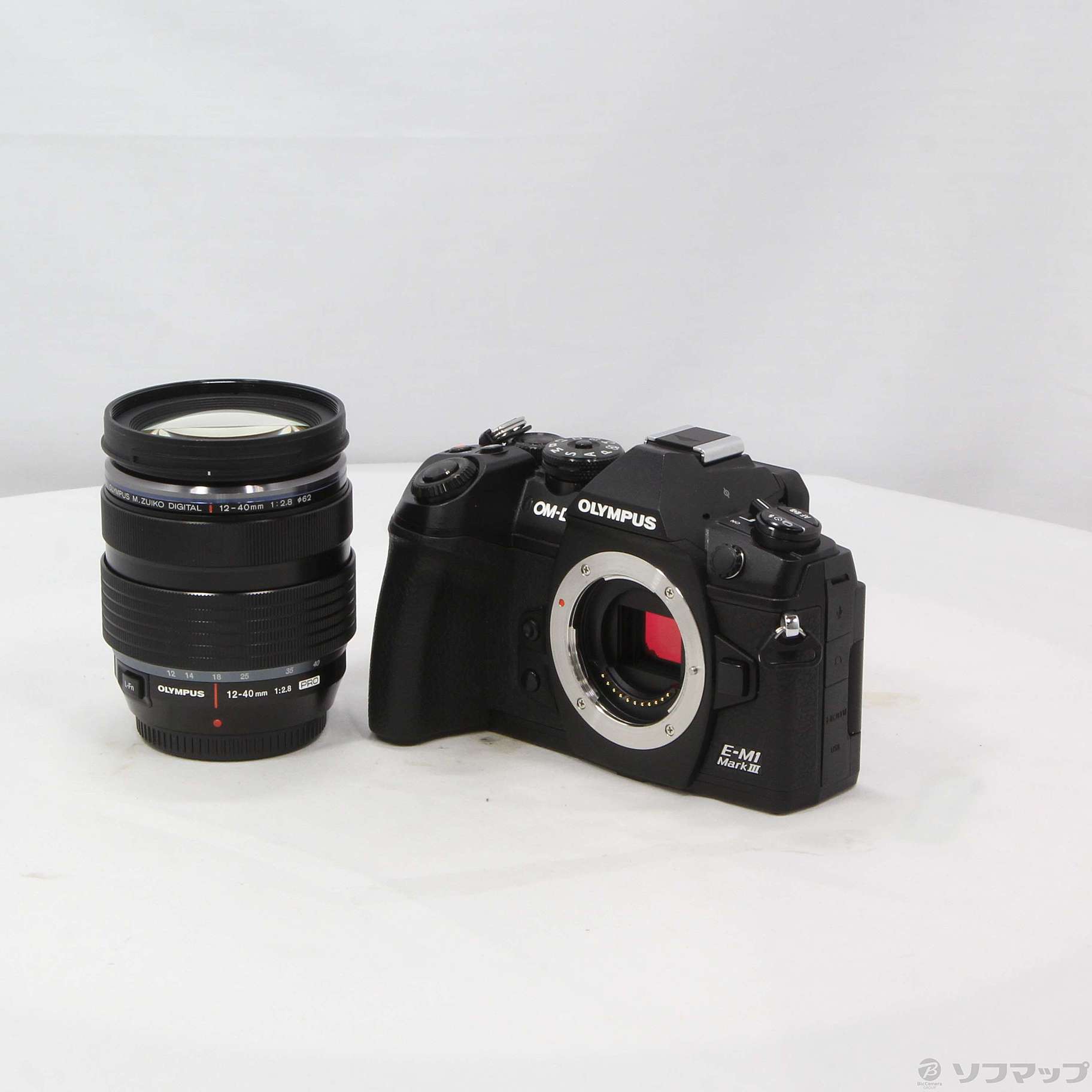中古】OM-D E-M1 Mark III 12-40mm F2.8 PROキット ブラック 