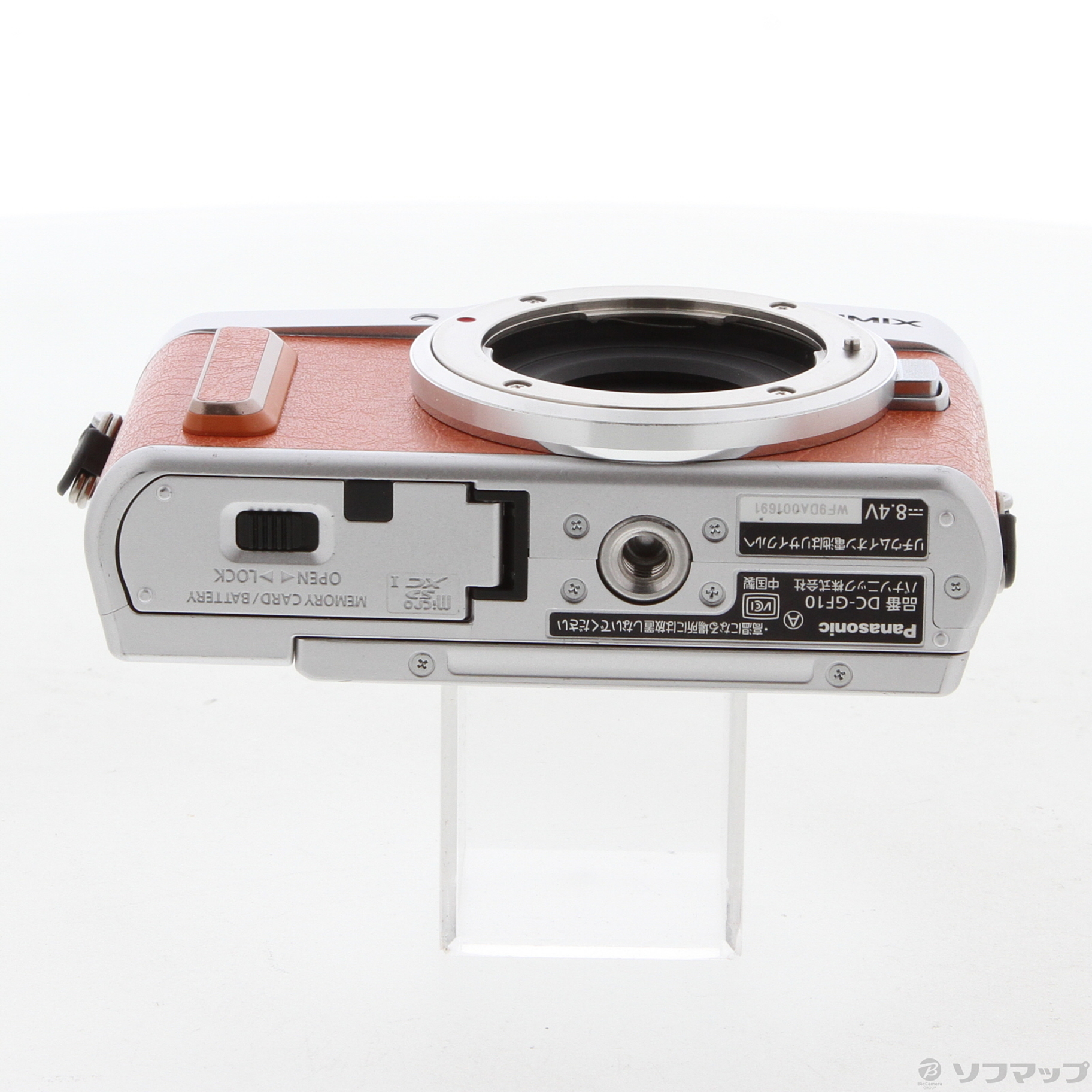 中古】LUMIX DC-GF10 ボディ オレンジ [2133047110802] - リコレ