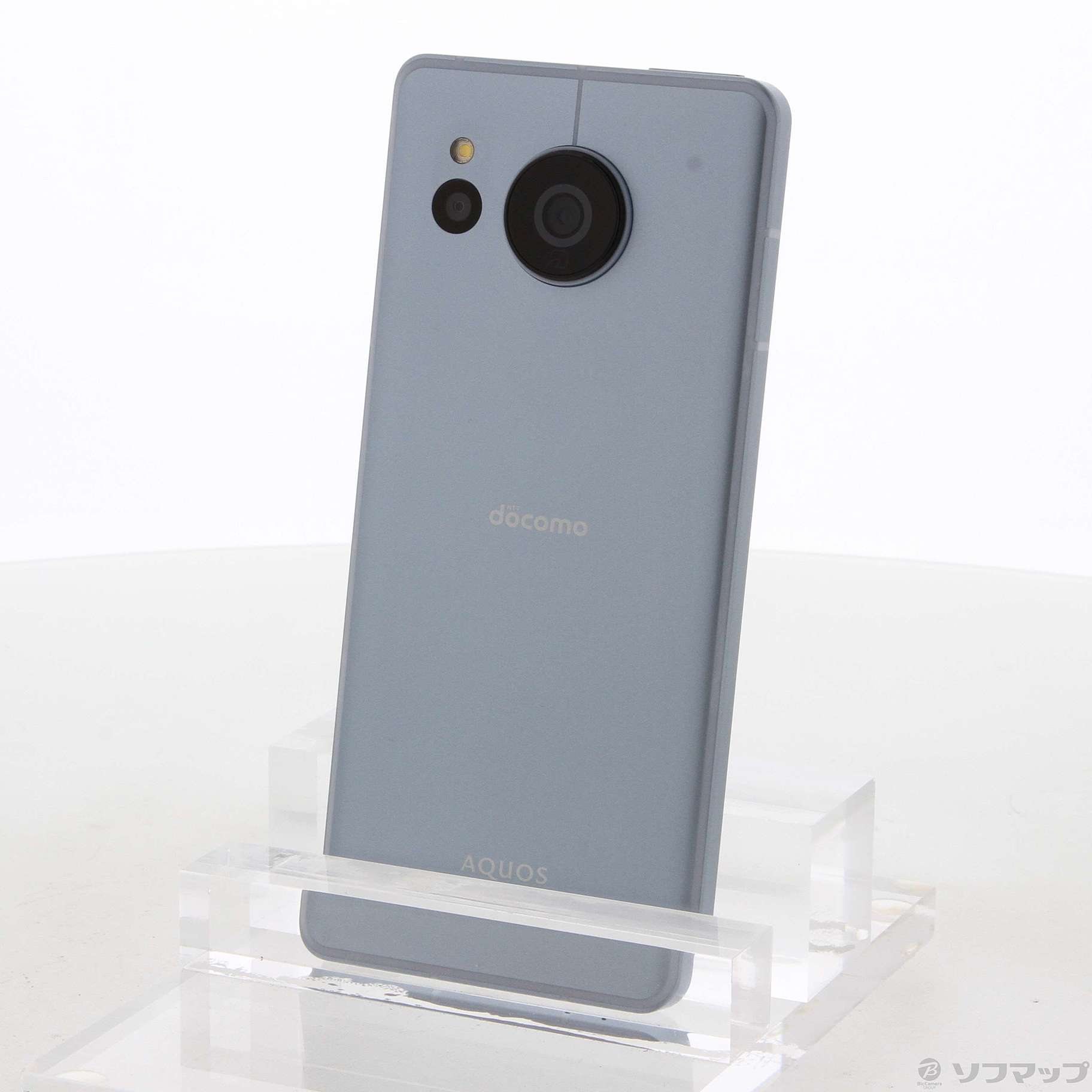 中古】AQUOS sense7 128GB ブルー SH-53C docomoロック解除SIMフリー