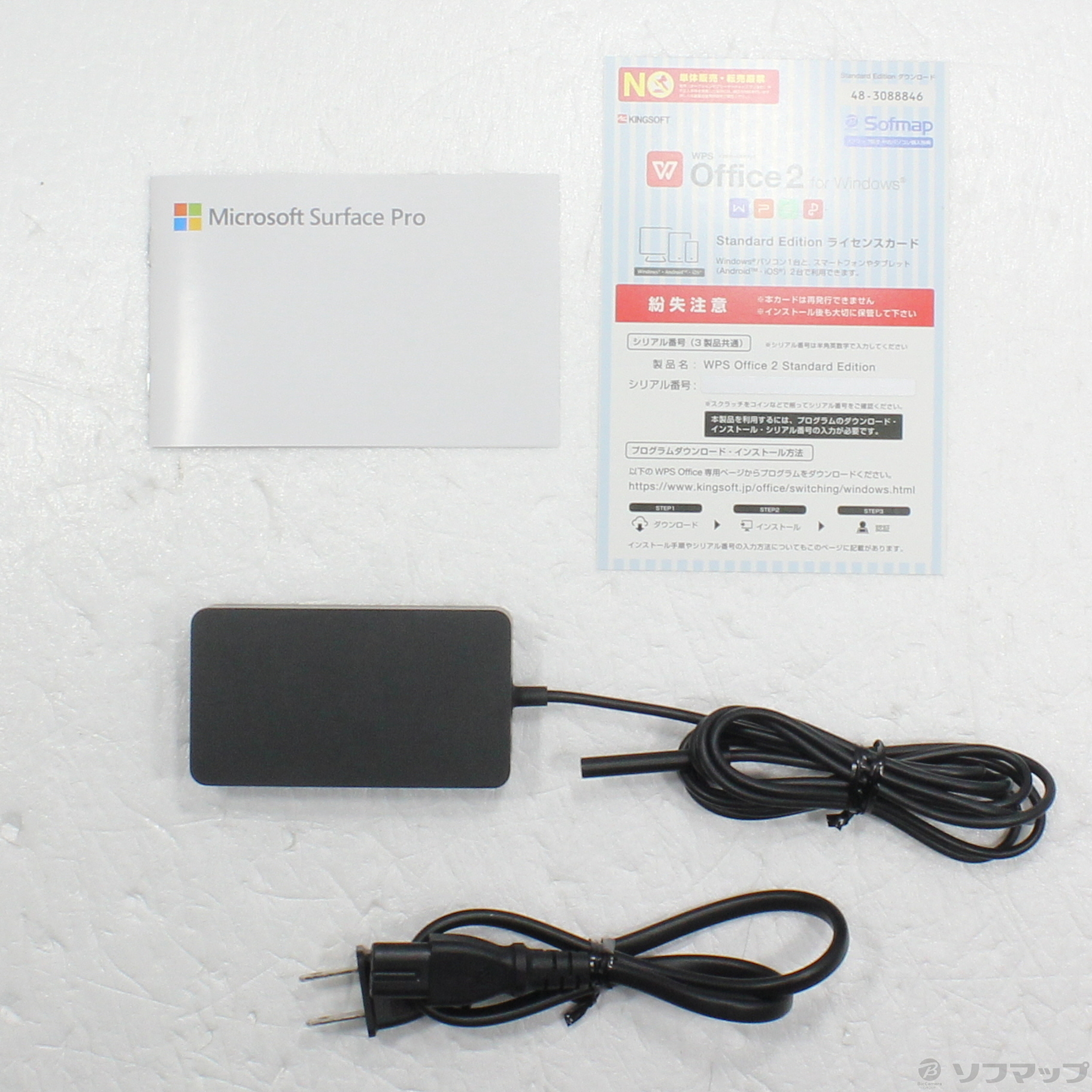 中古】Surface Pro6 〔Core i5／8GB／SSD256GB〕 KJT-00023 ブラック