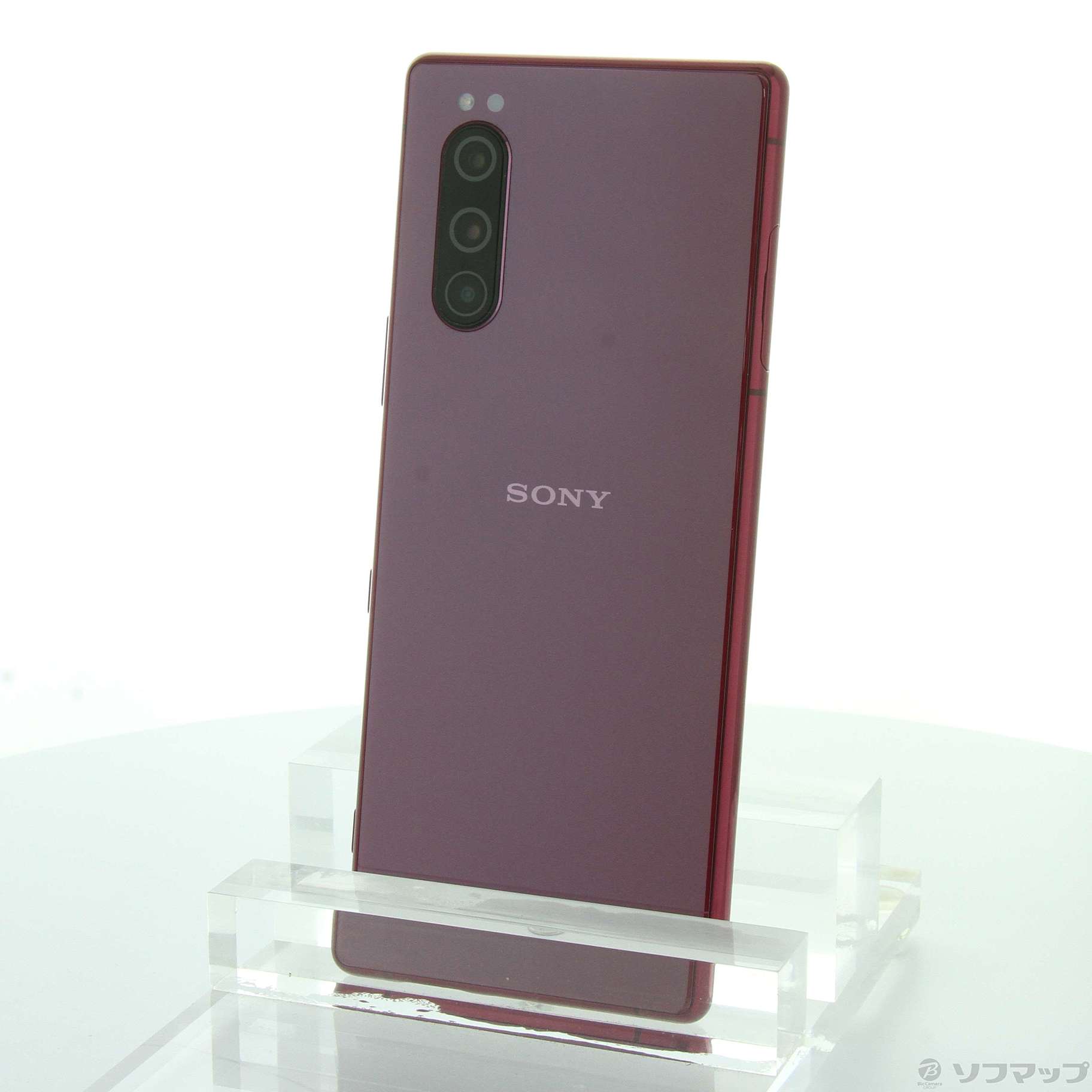 スマートフォン本体SONY Xperia5 au SOV41 RED