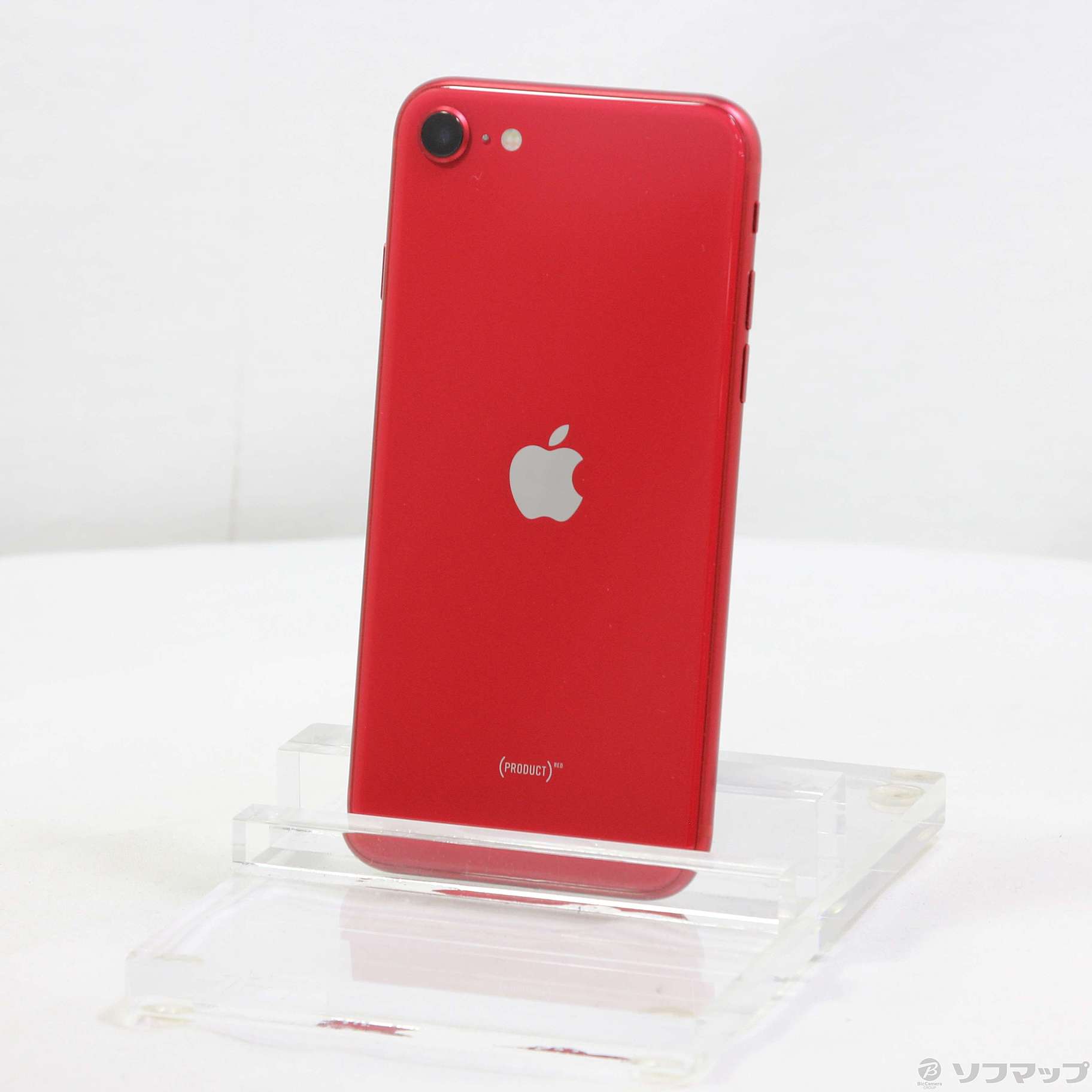iPhoneSE red 128GB SoftBank - 携帯電話