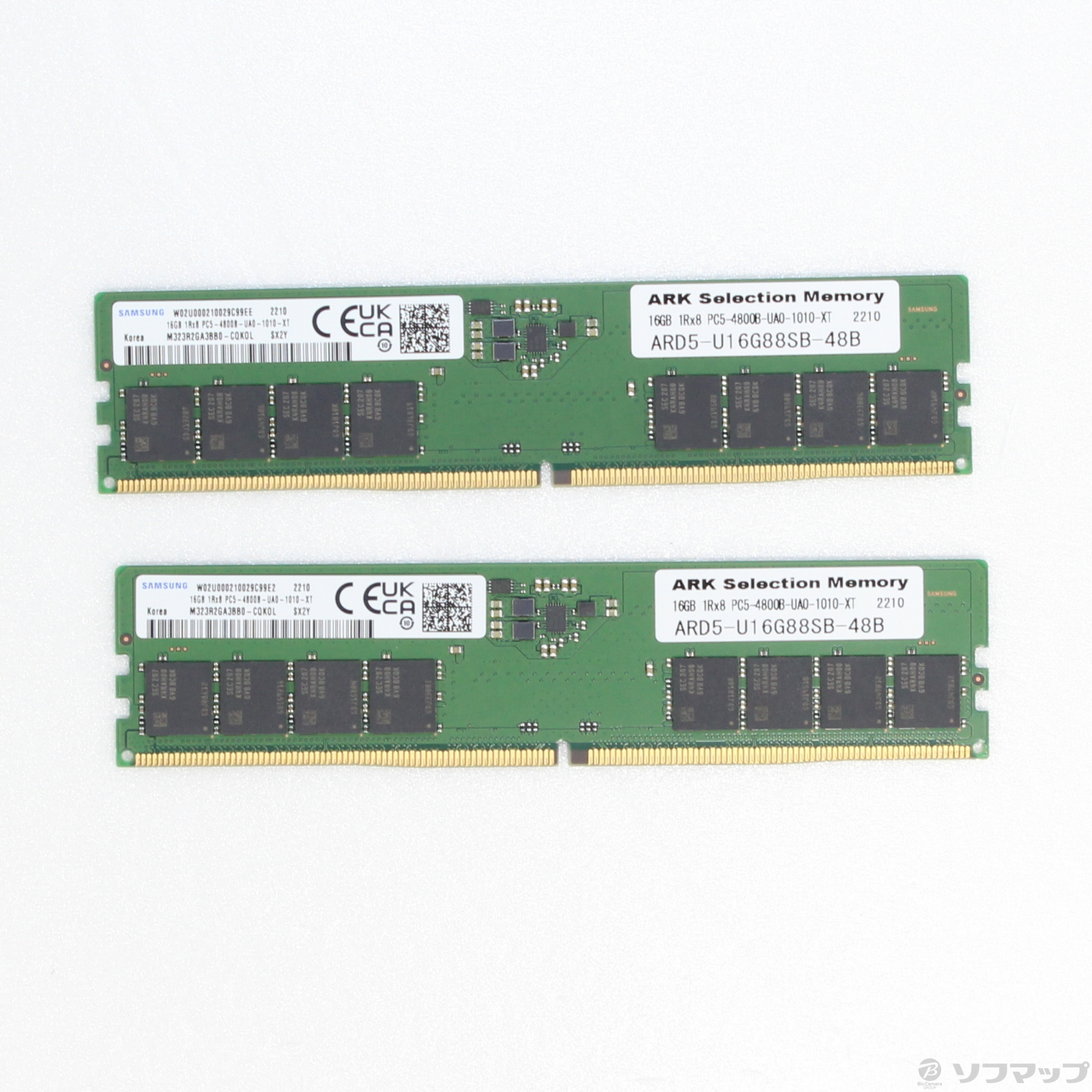 中古】セール対象品 288P PC5-38400 DDR5-4800 32GB 16GB×2枚組 