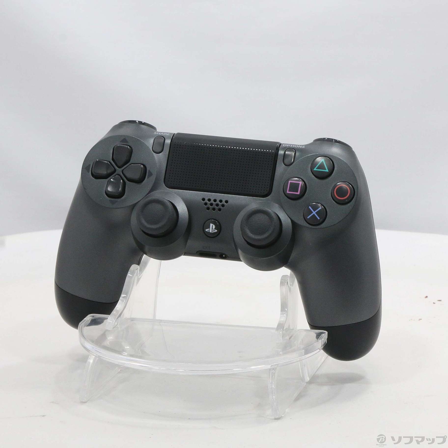 【新品・未開封】PS4 ワイヤレスコントローラー　限定カラースチールブラック