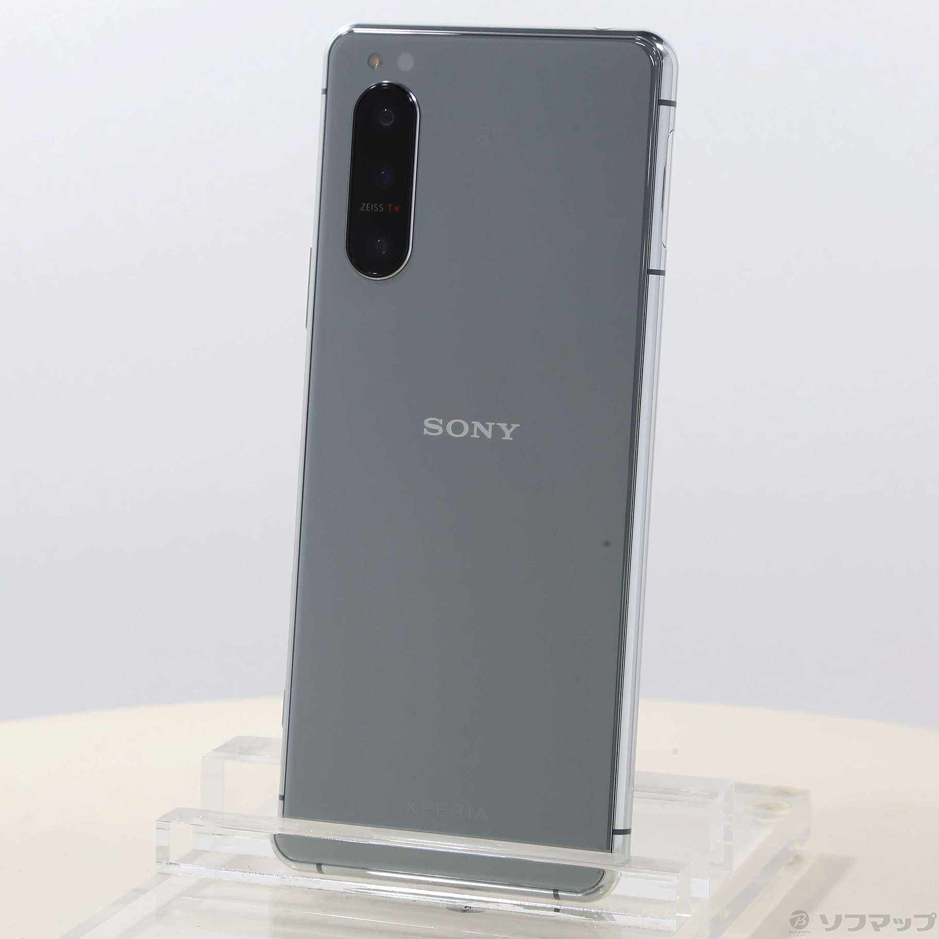 中古】Xperia 5 II 128GB グレー SOG02 auロック解除SIMフリー