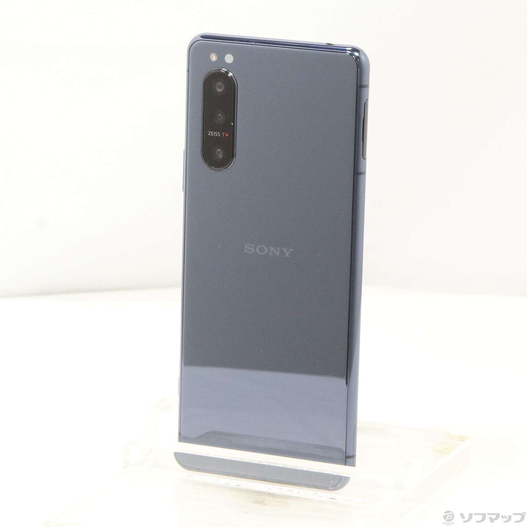 中古】セール対象品 Xperia 5 II 128GB ブルー SOG02 auロック