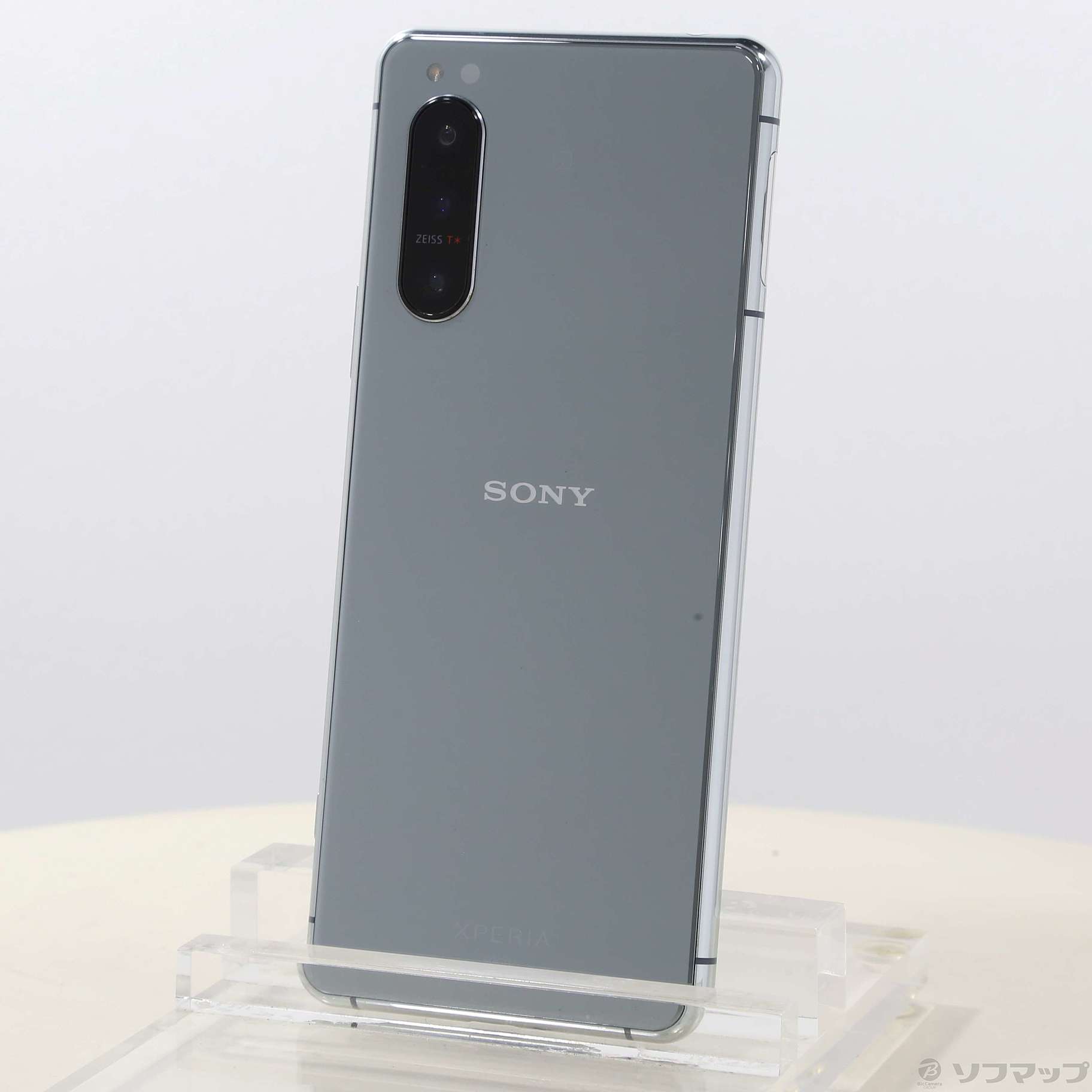 中古】Xperia 5 II 128GB グレー SOG02 docomoロック解除SIMフリー