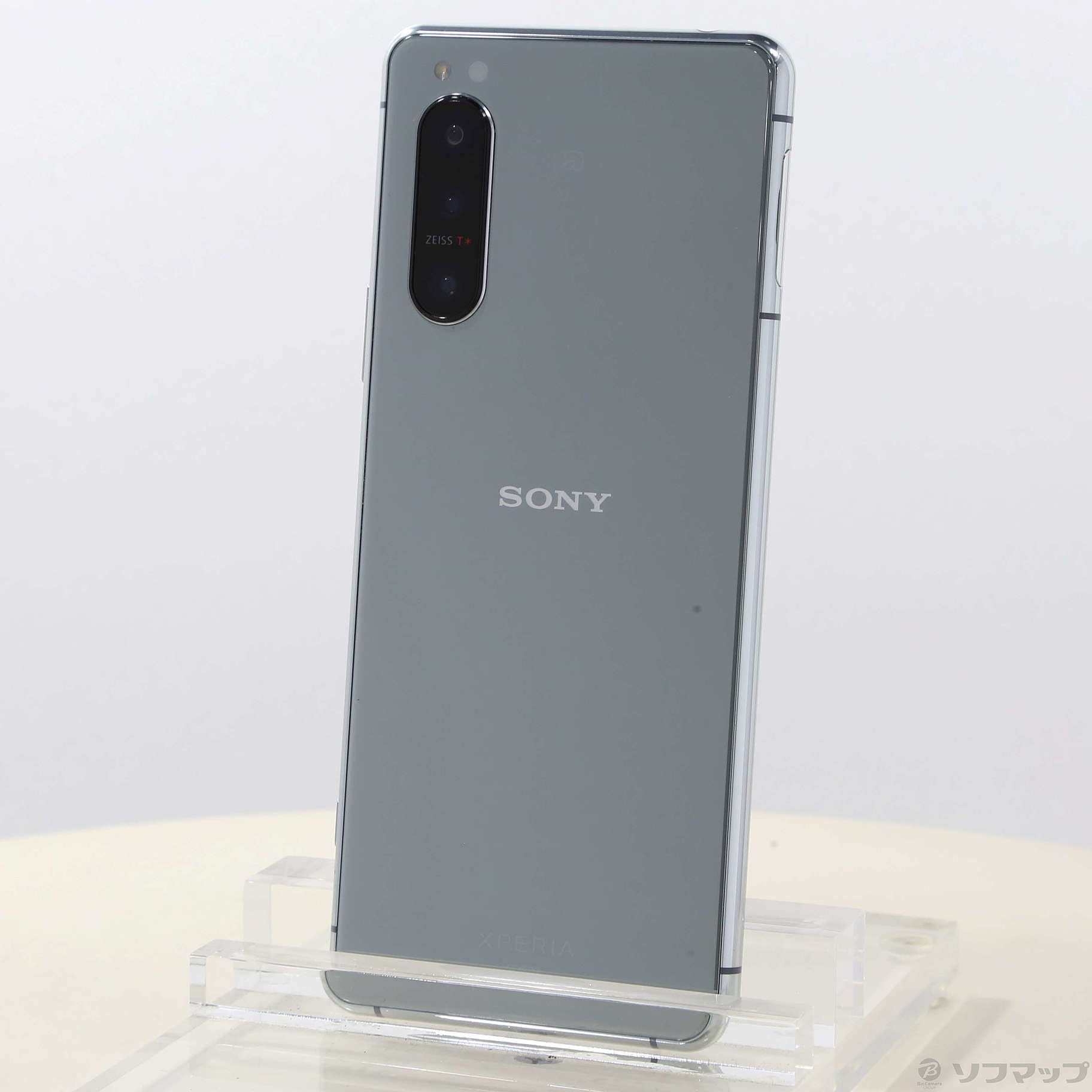 中古】Xperia 5 II 128GB グレー SOG02 auロック解除SIMフリー