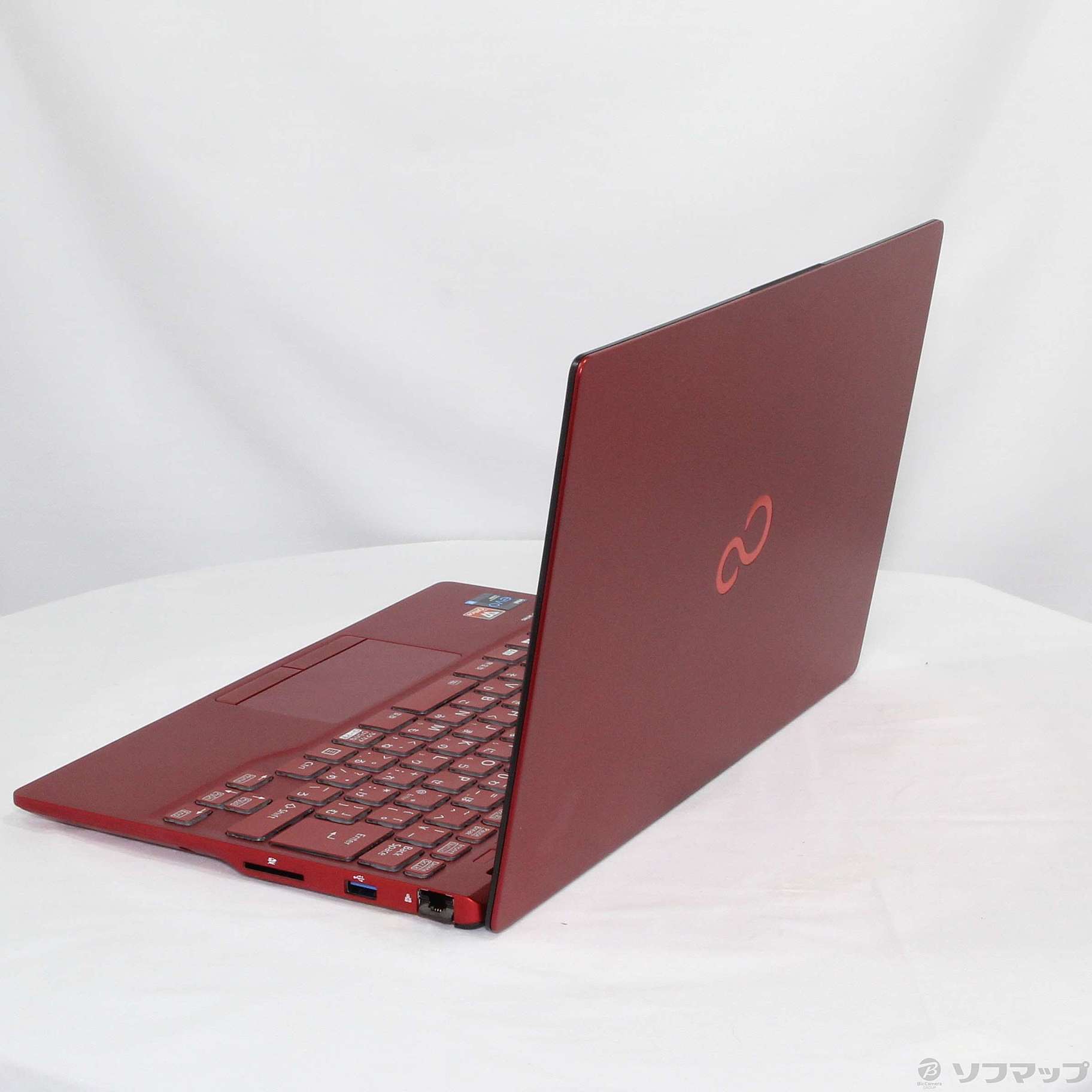 中古】LIFEBOOK UH90／F3 FMVU90F3R ガーネットレッド [2133047134365