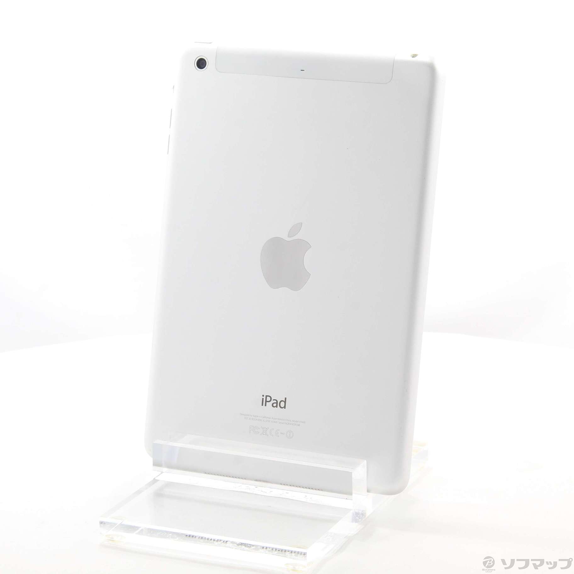 中古】iPad mini 2 128GB シルバー ME840J／A SIMフリー