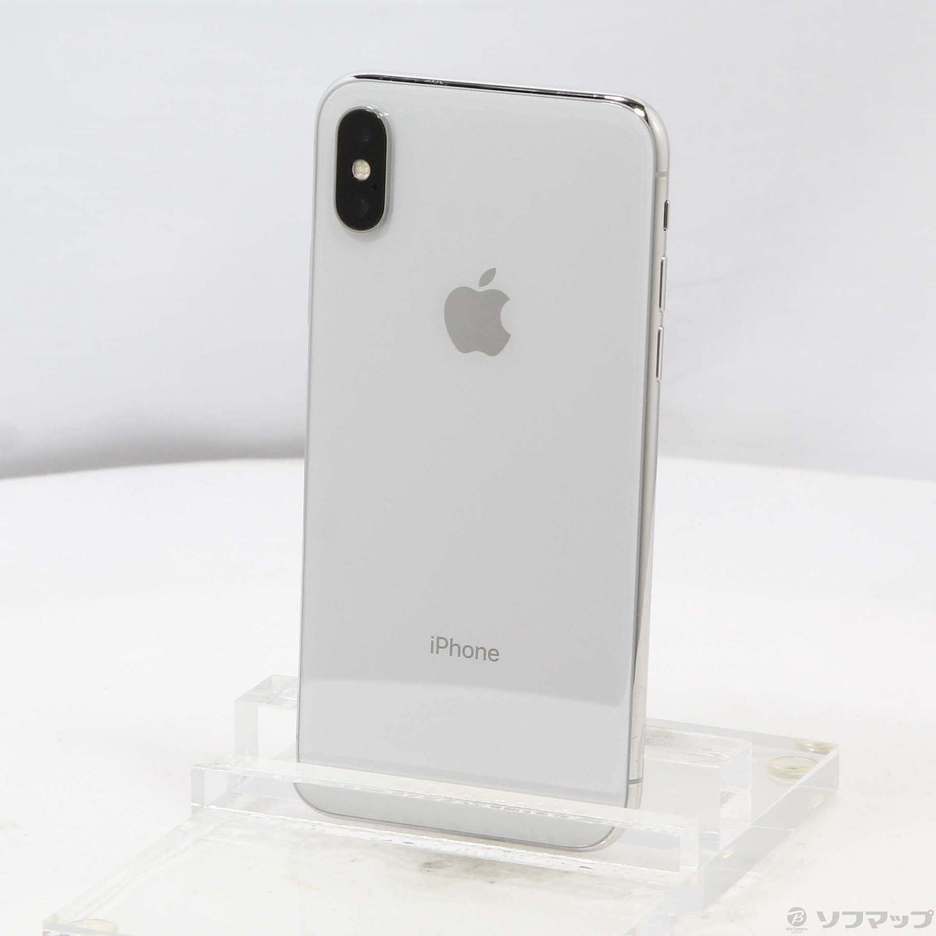 Apple iPhoneX silver 64GB MQAY2J A 箱 付属品 - 携帯電話