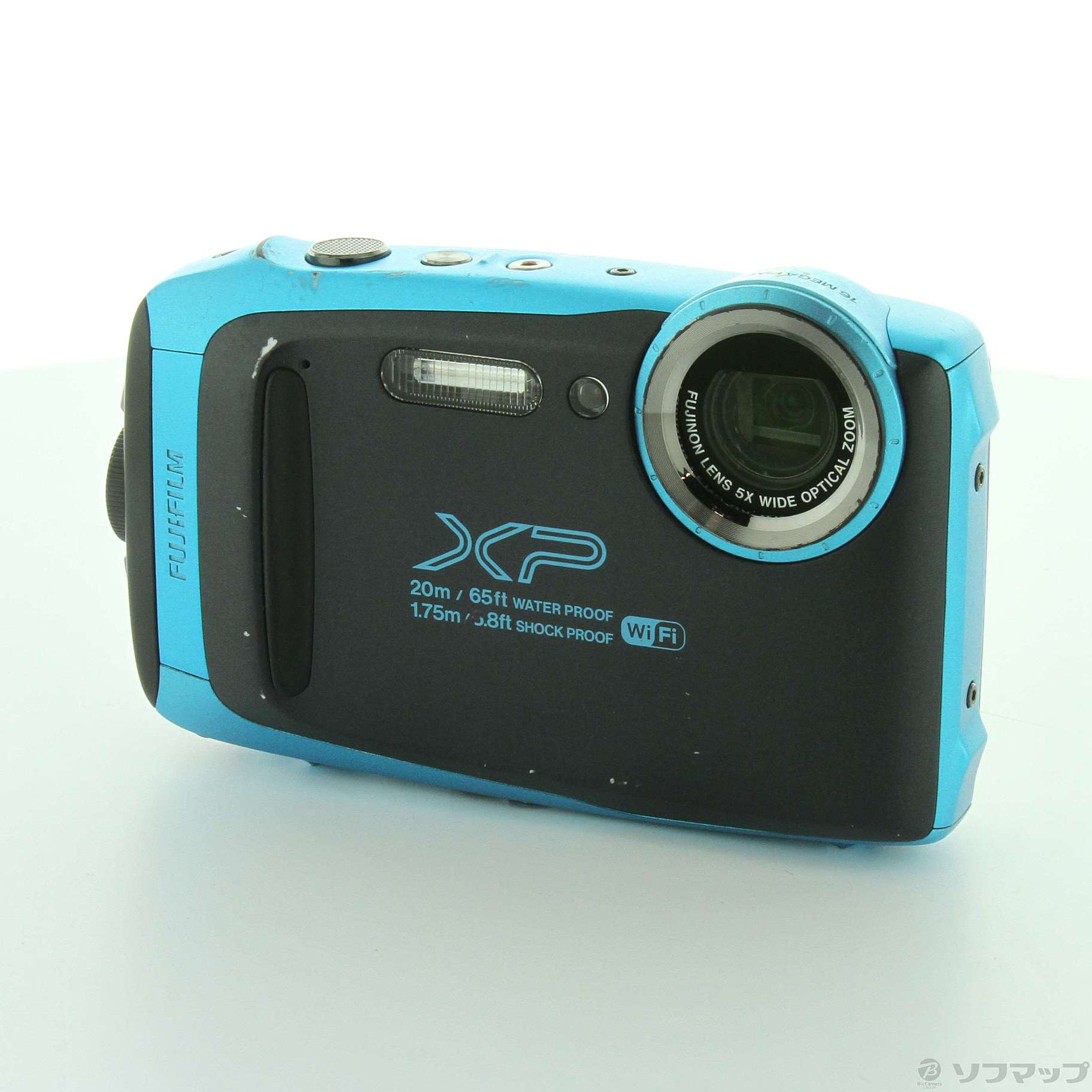 FUJIFILM 防水カメラ FinePix XP130 スカイブルー