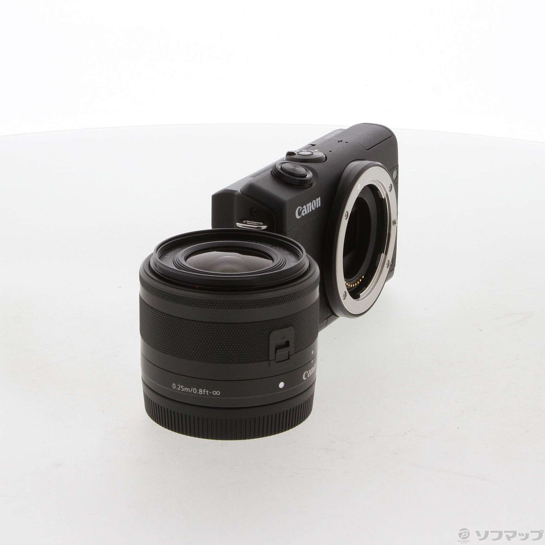 中古】EOS M200 EF-M15-45 IS STM レンズキット ブラック