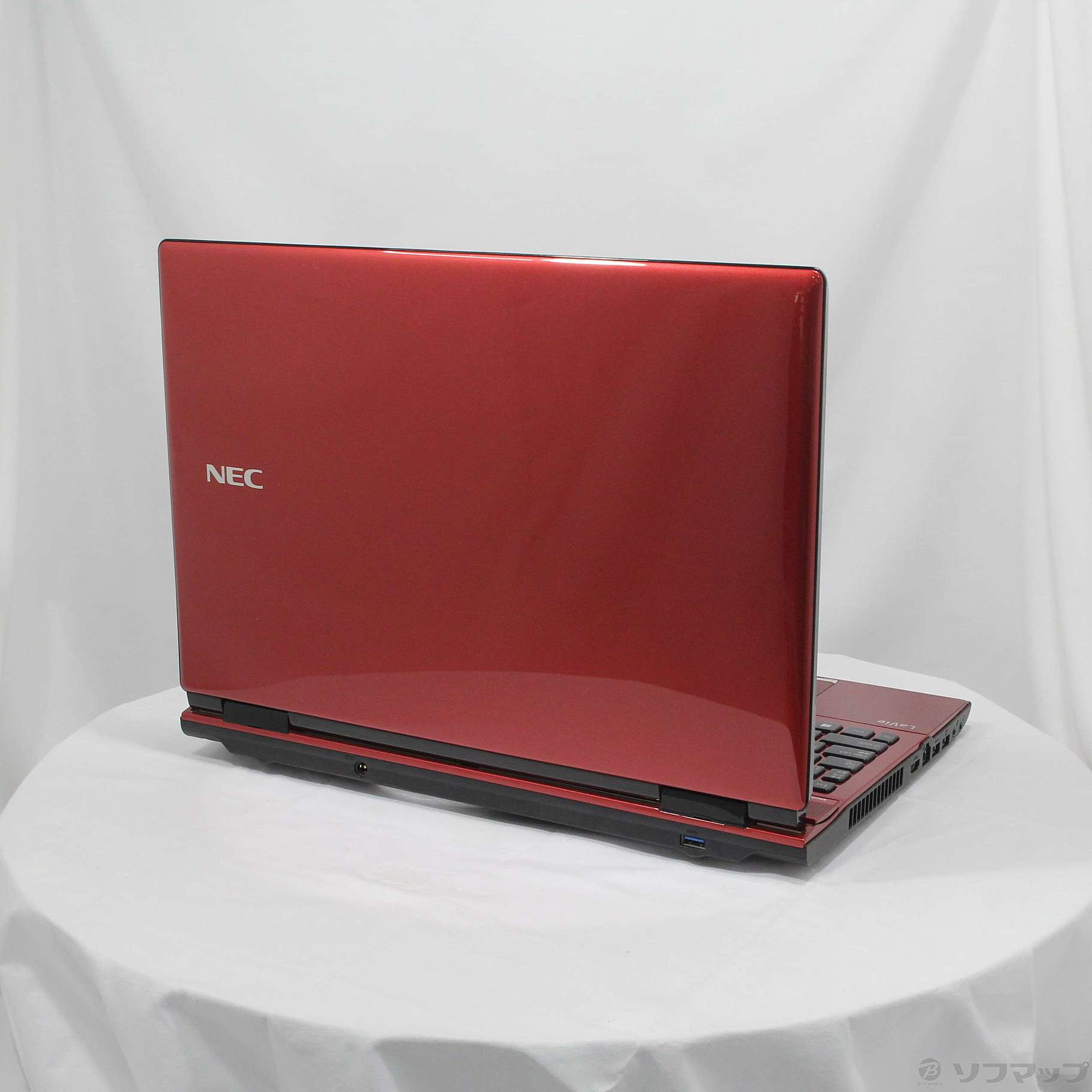 中古品非常便宜的放心的个人电脑LaVie L PC-LL750RSR-KS水晶红|no邮购