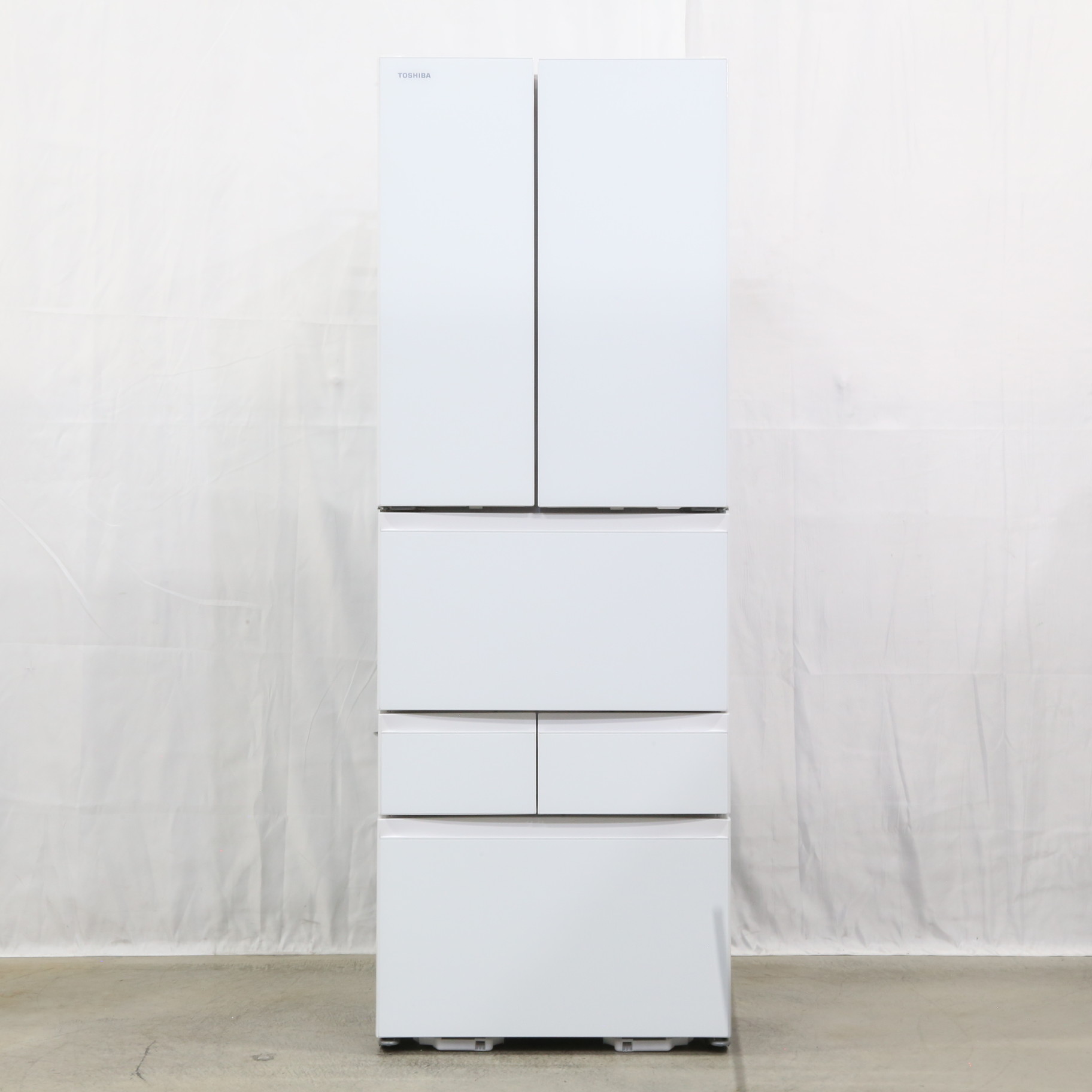 中古】〔展示品〕 冷蔵庫 グランホワイト GR-U460FK-EW ［6ドア 