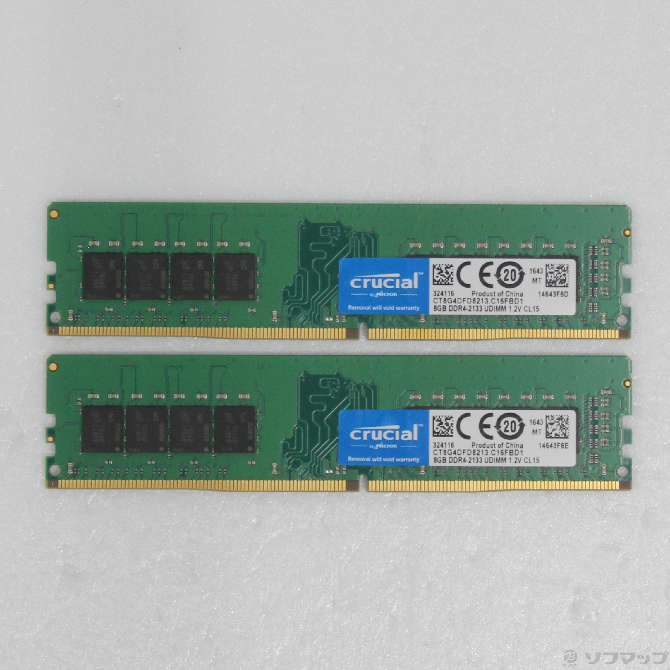 288P DDR4 PC4-17000 DDR4-2133 16GB 8GB×2枚組