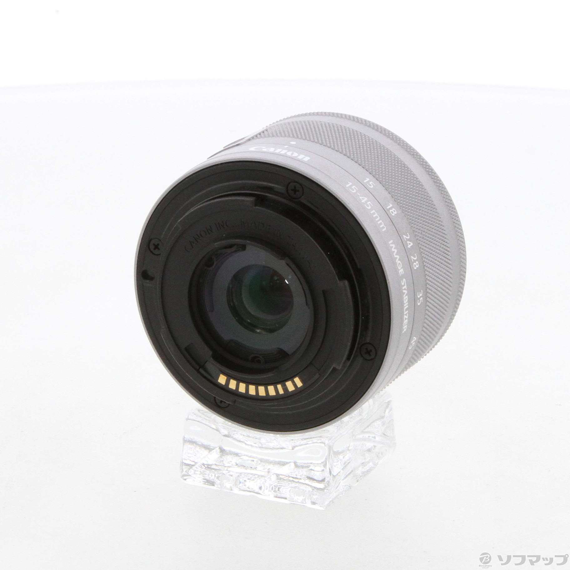 中古】EF-M 15-45mm F3.5-6.3 IS STM SL (シルバー) [2133047156565