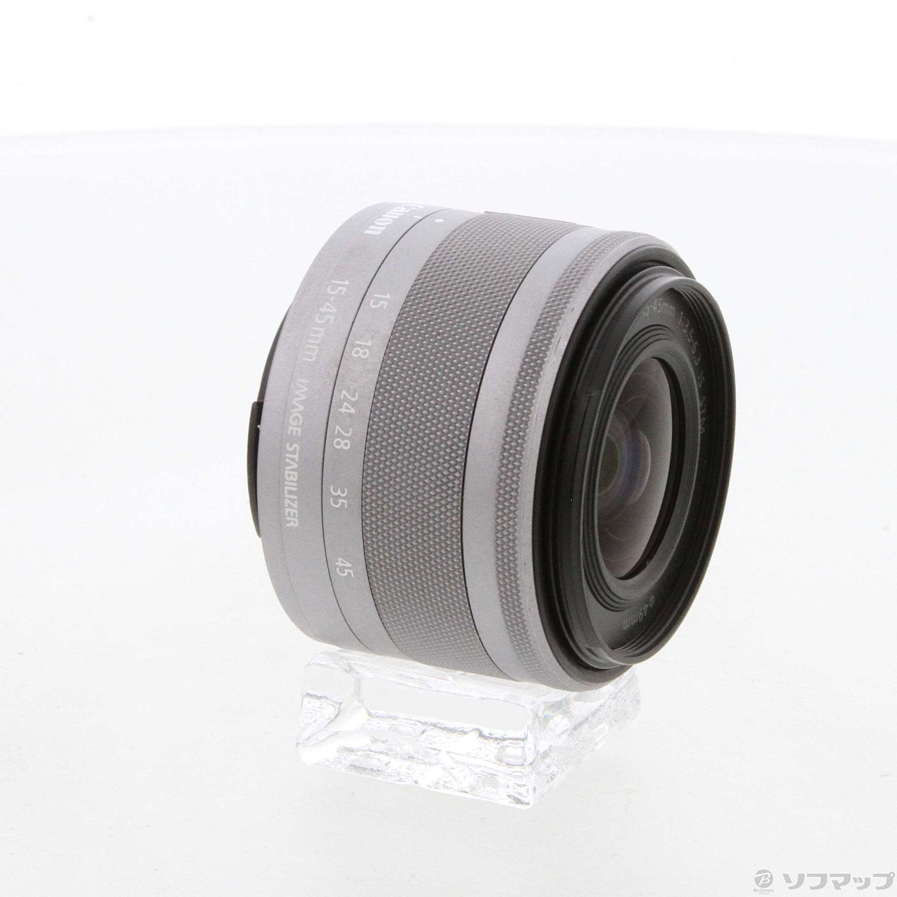 中古】EF-M 15-45mm F3.5-6.3 IS STM SL (シルバー) [2133047156565