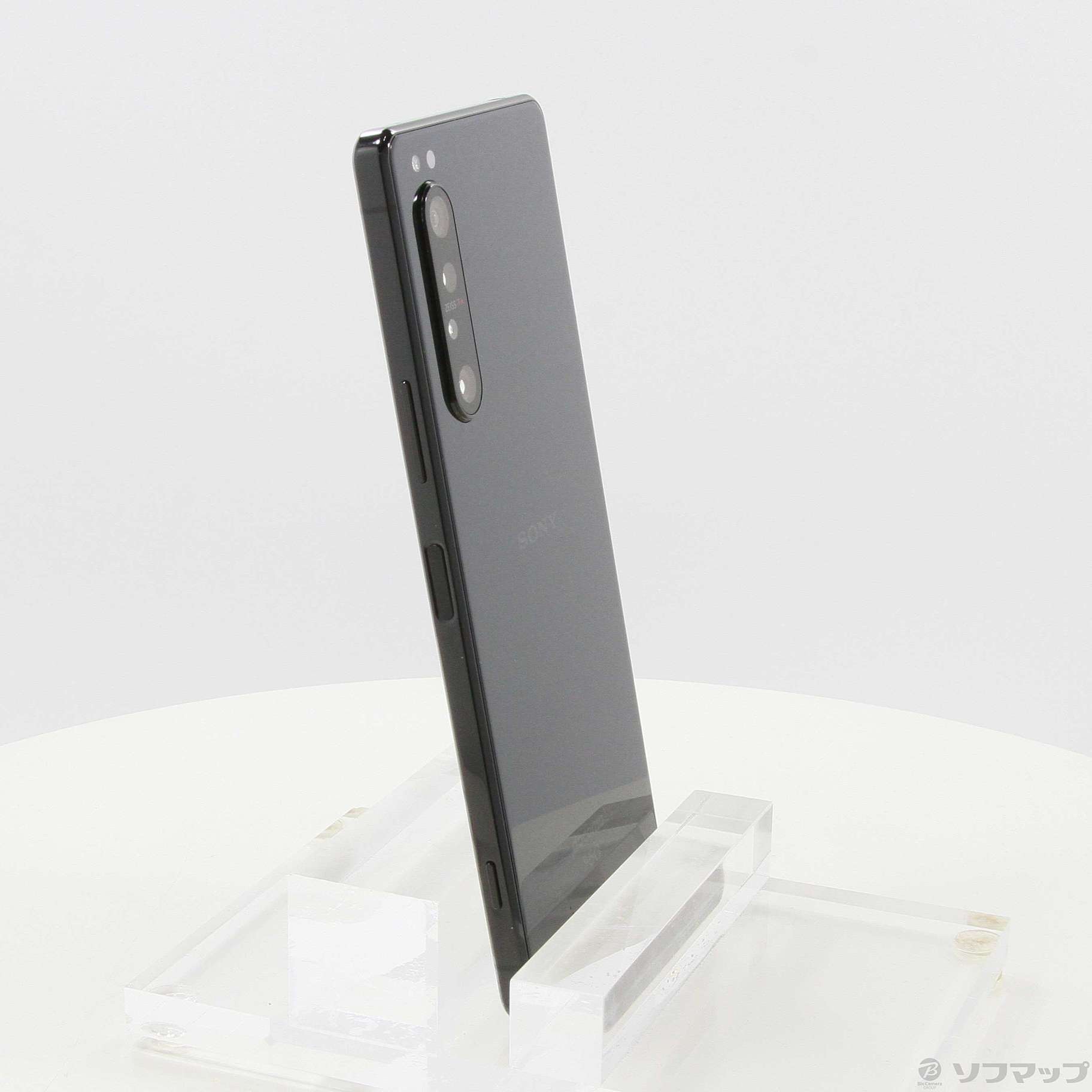 中古】Xperia 1 II 128GB ブラック SO-51A docomoロック解除SIMフリー