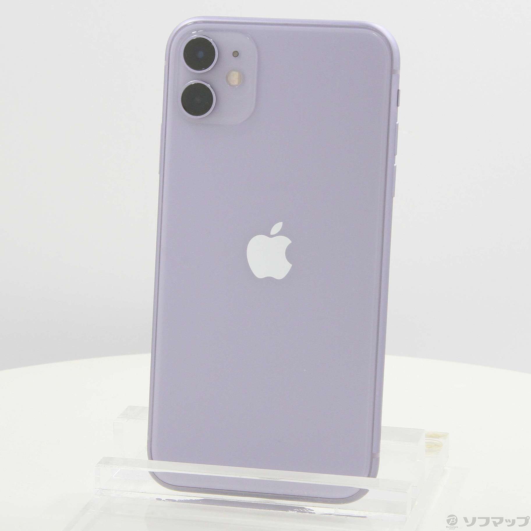 中古】iPhone11 64GB パープル MWLX2J／A SIMフリー [2133047162344