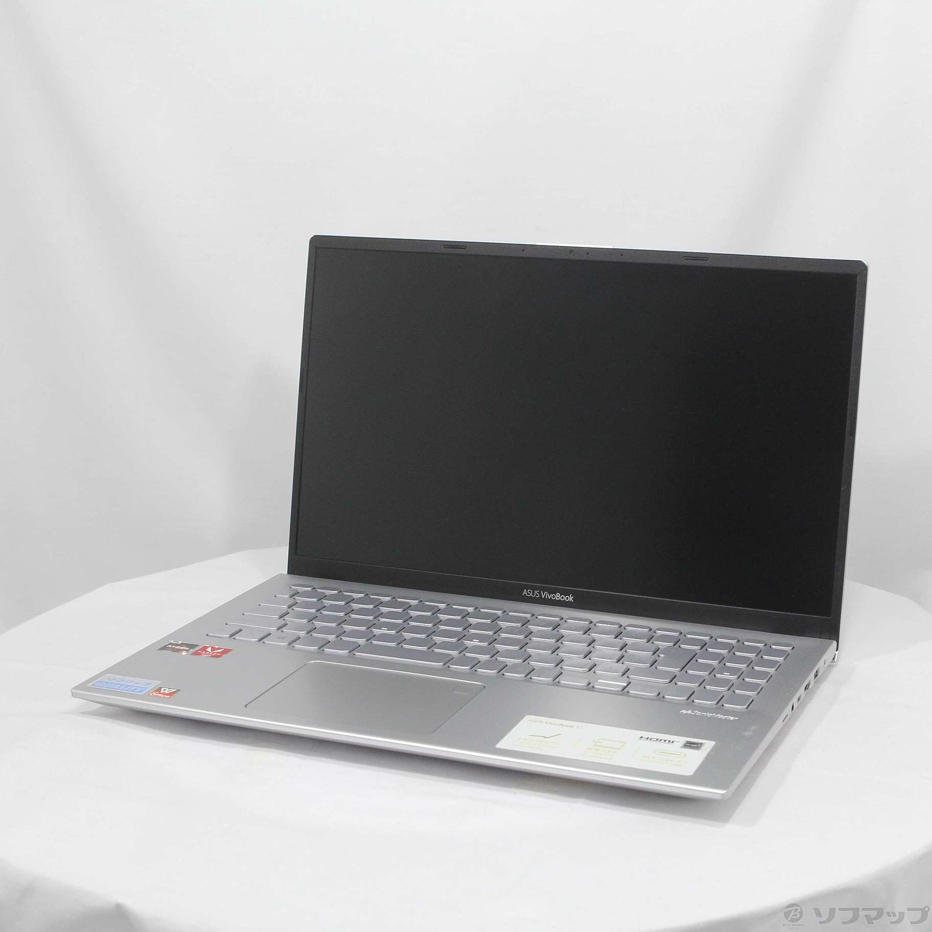 中古】VivoBook 15 X512D ［AMD Ryzen 7 3700U (2.3GHz)／8GB