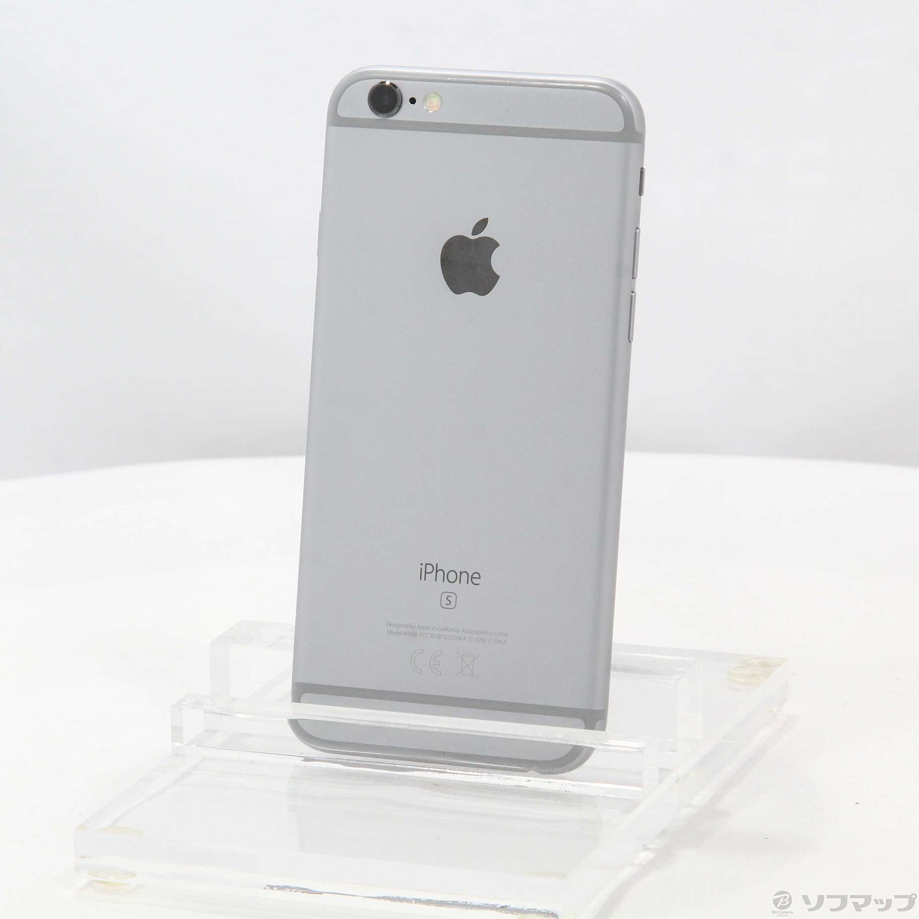 中古】iPhone6s 32GB スペースグレイ MN0W2J／A SIMフリー