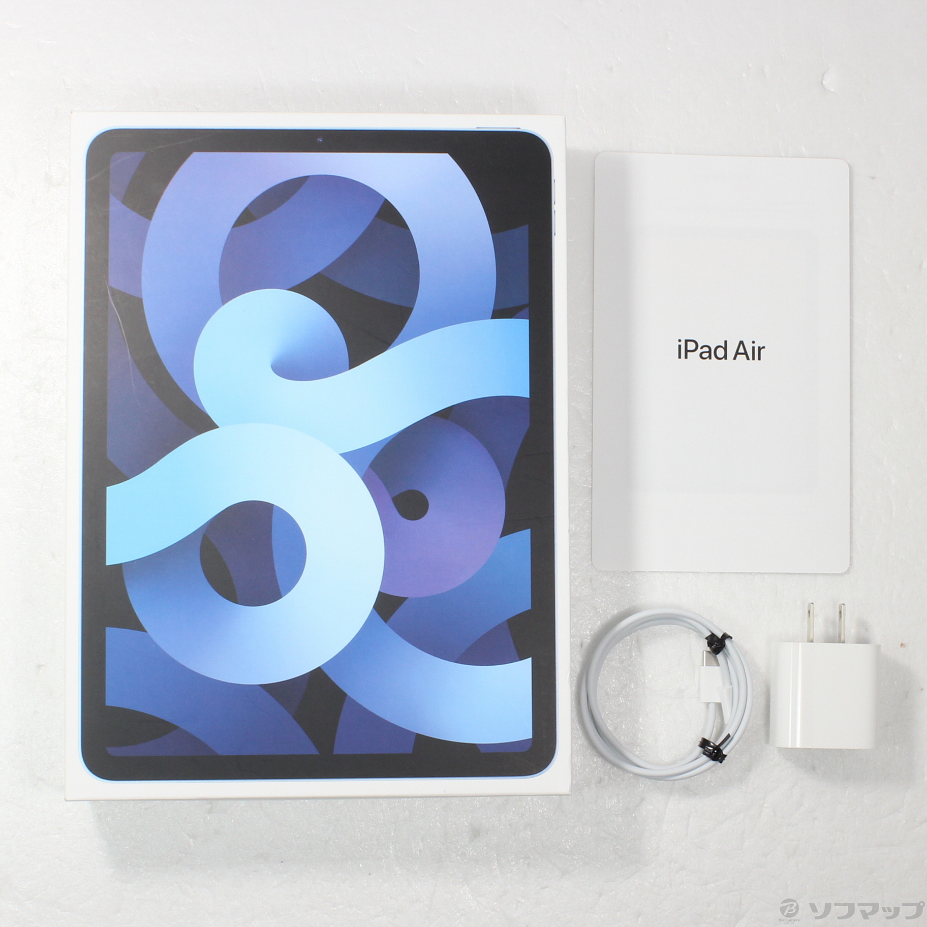 中古】iPad Air 第4世代 64GB スカイブルー MYFQ2J／A Wi-Fi ...