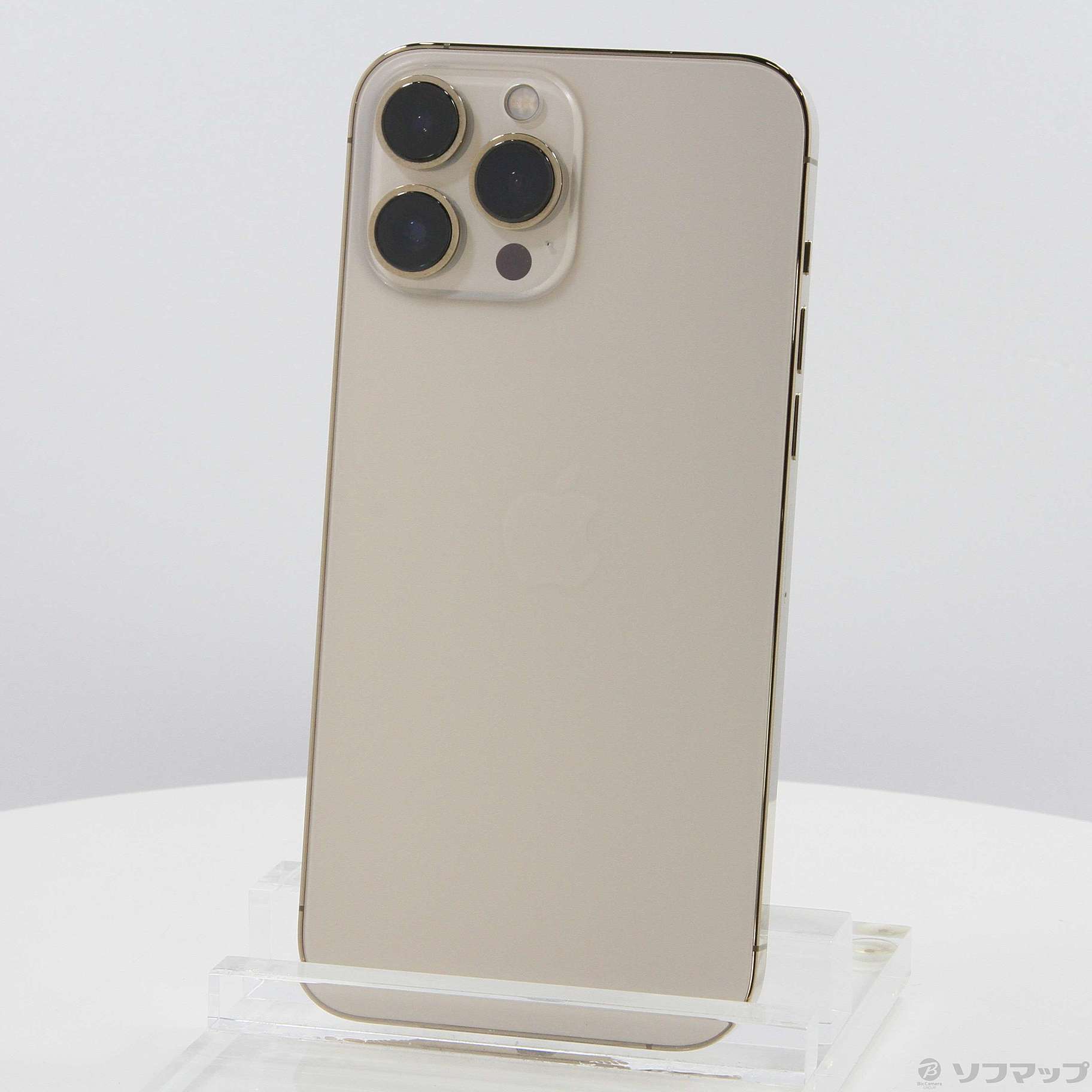 中古】iPhone13 Pro Max 128GB ゴールド MLJ63J／A SIMフリー