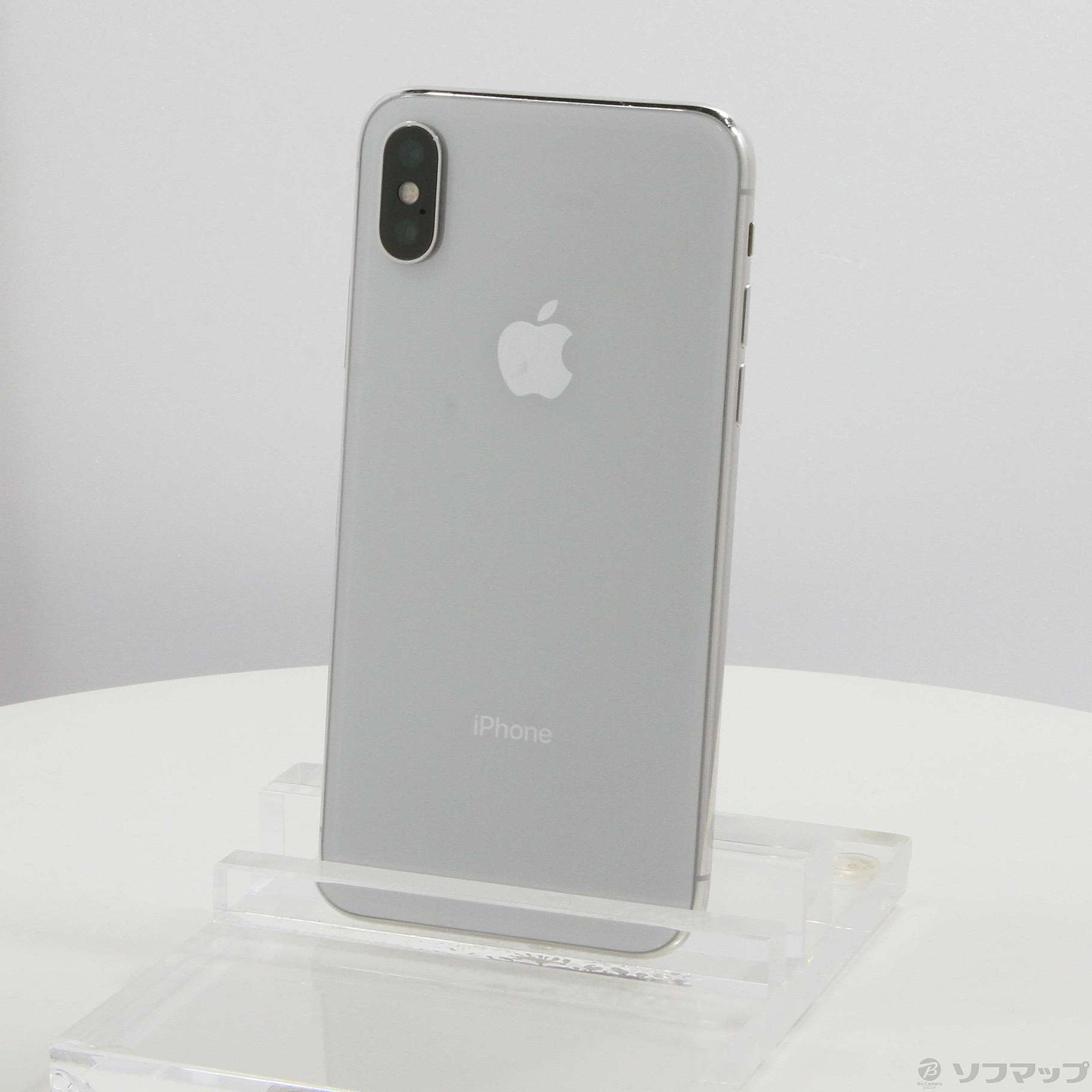 中古】iPhoneX 256GB シルバー MQC22J／A SIMフリー [2133047187583