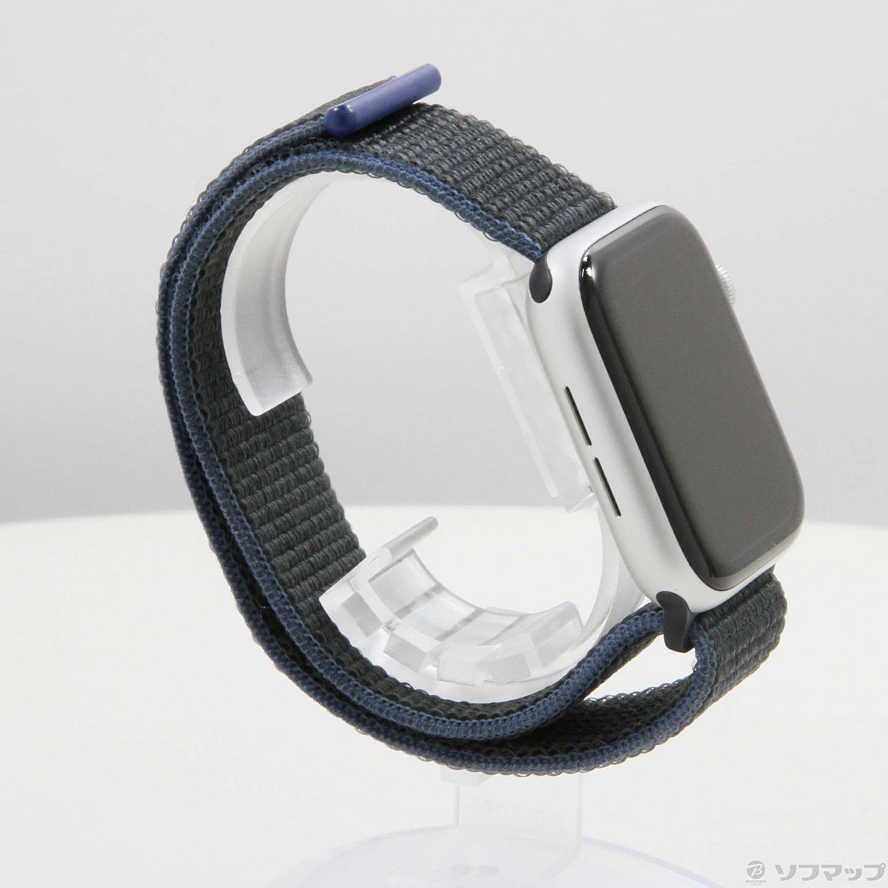 Apple Watch SE 第1世代 GPS 44mm シルバーアルミニウムケース チャコールスポーツループ