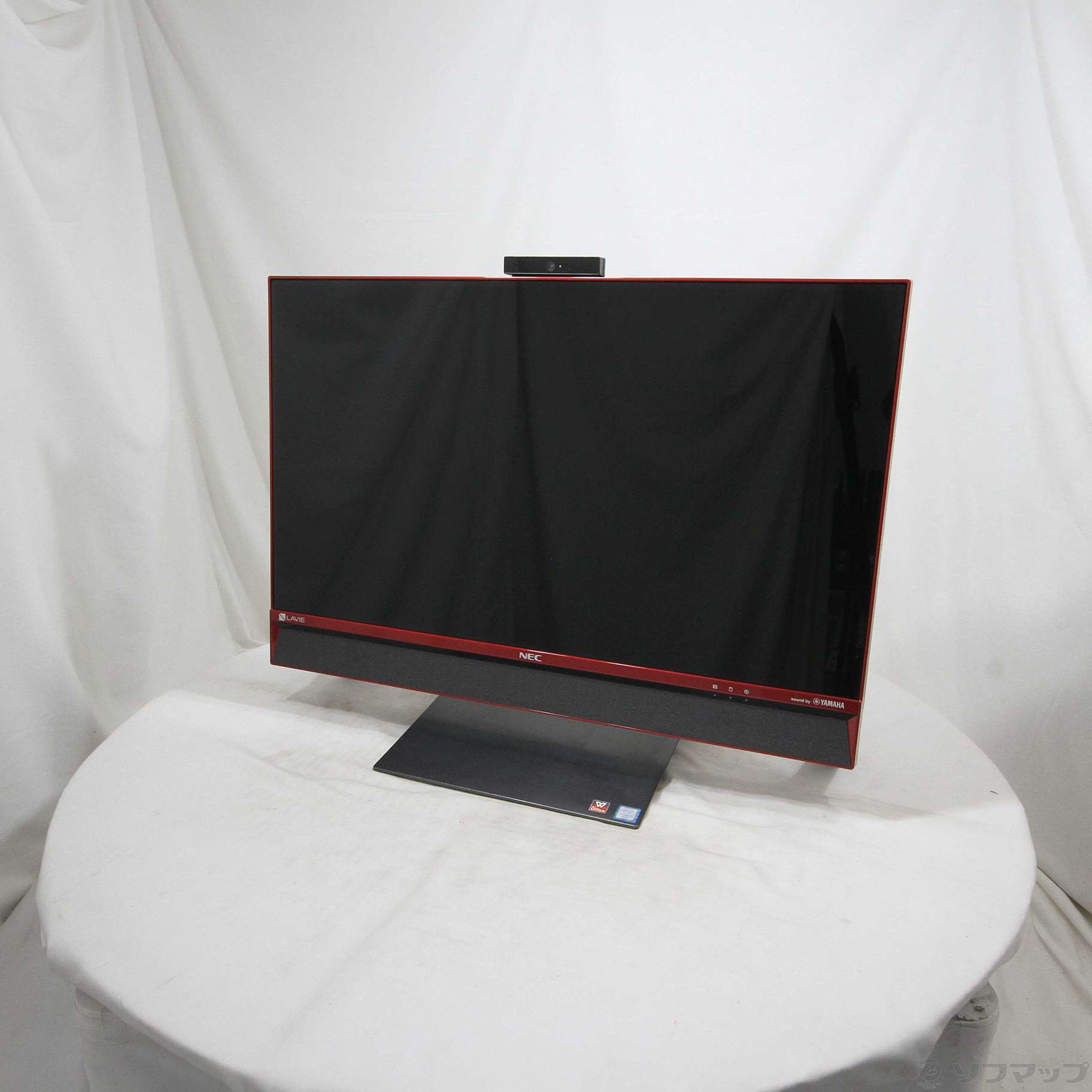 中古】LAVIE Desk All-in-one DA770／DAR PC-DA770DAR クランベリー